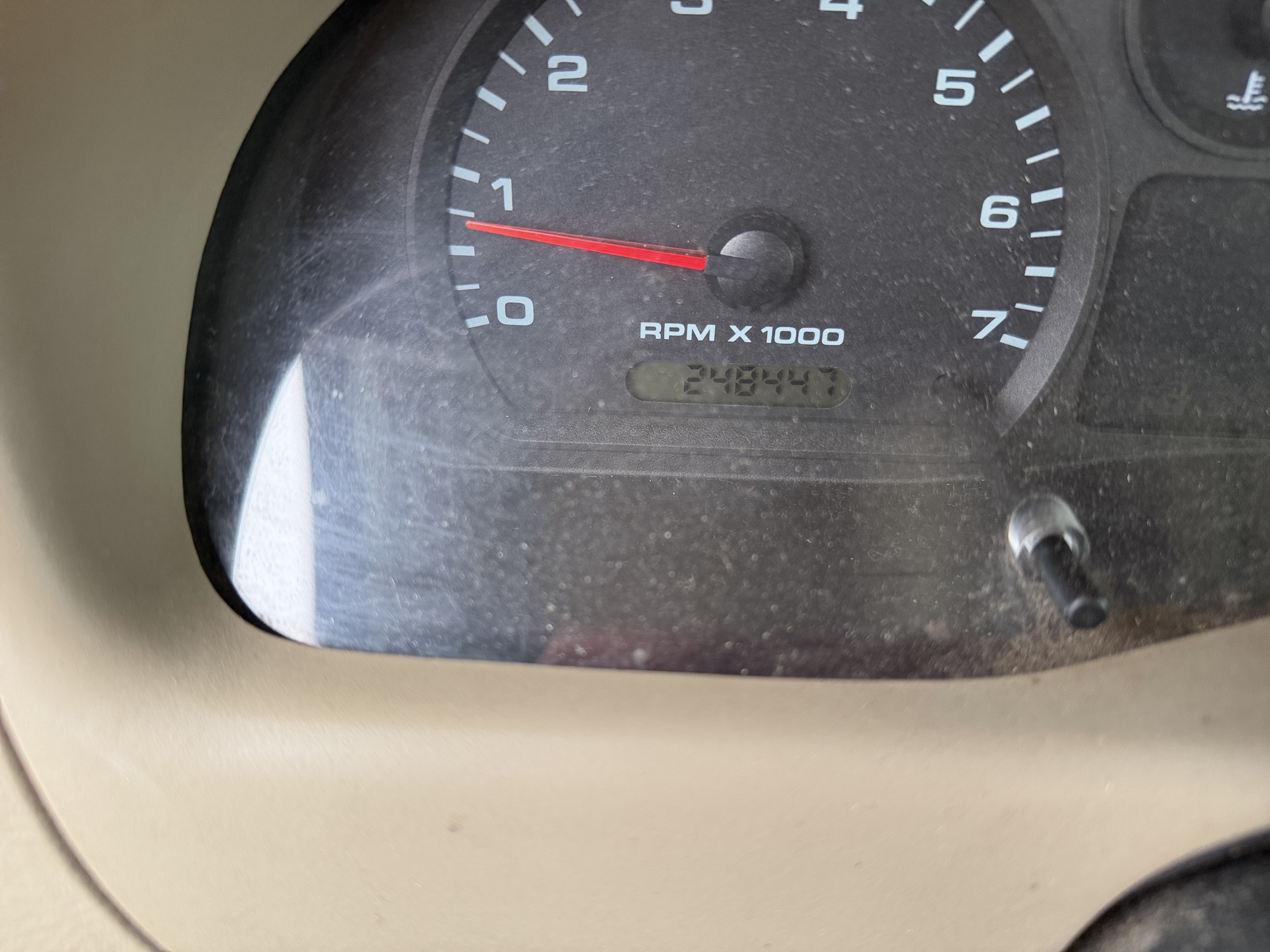 2004 ford ranger xlt-long-bed-2wd with 248447 miles for sale near Elk River, Minnesota 106582_44_mileage_closeup.jpg