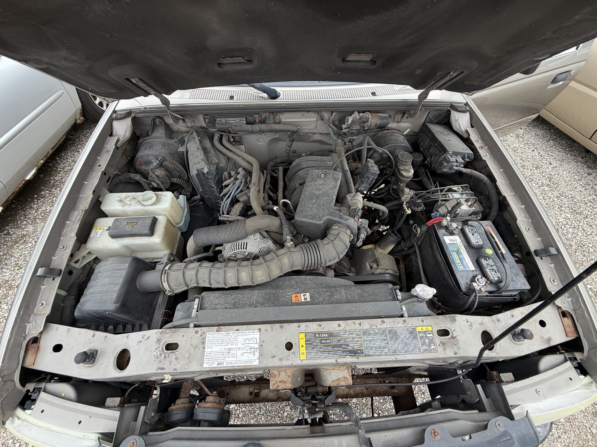 2004 ford ranger xlt-long-bed-2wd with 248447 miles for sale near Elk River, Minnesota 106582_49_engine_bay.jpg