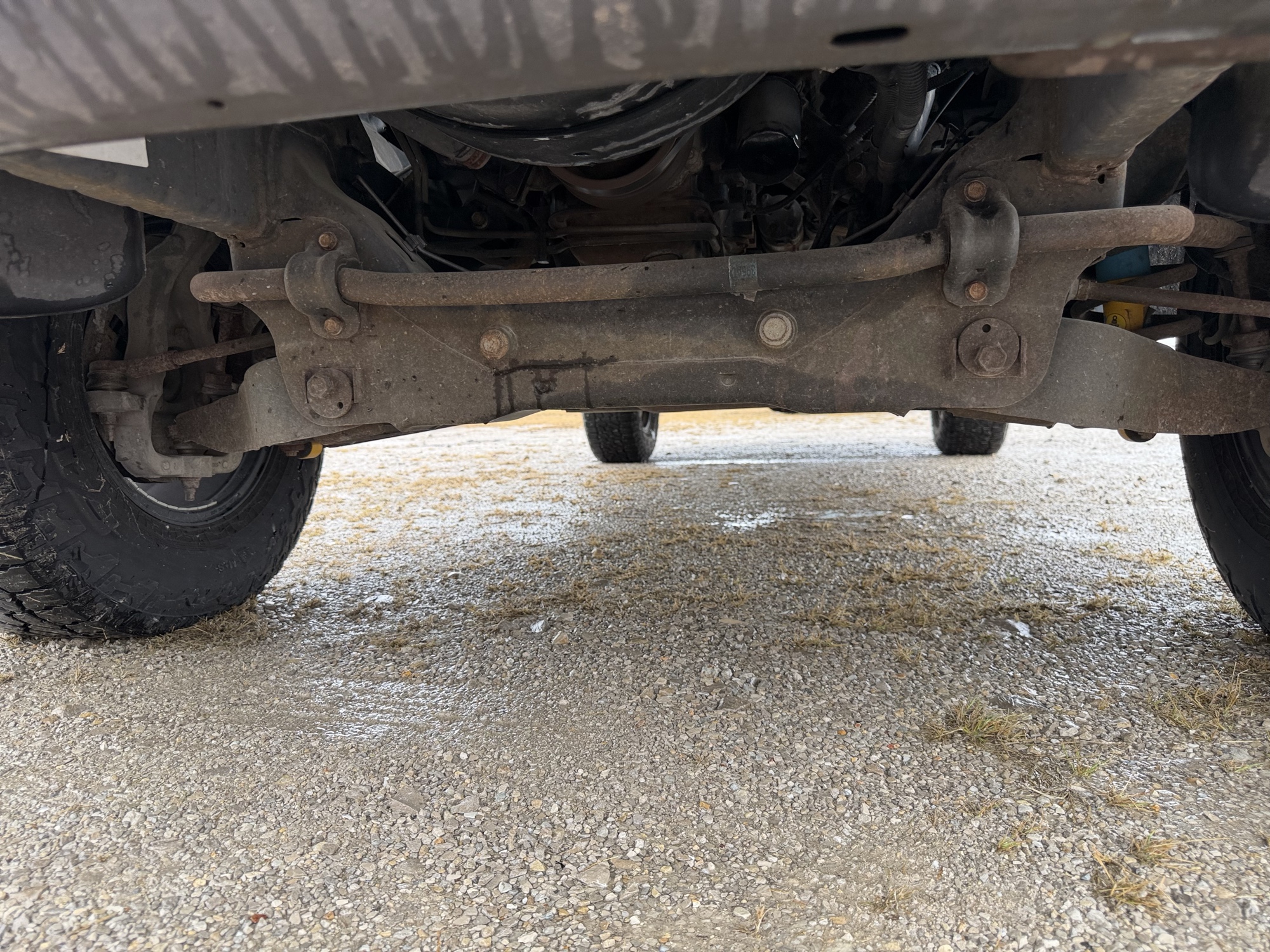 2008 dodge ram-1500 st-2wd with 146554 miles for sale near St. Louis, Missouri 106583_16_undercar_front.jpg
