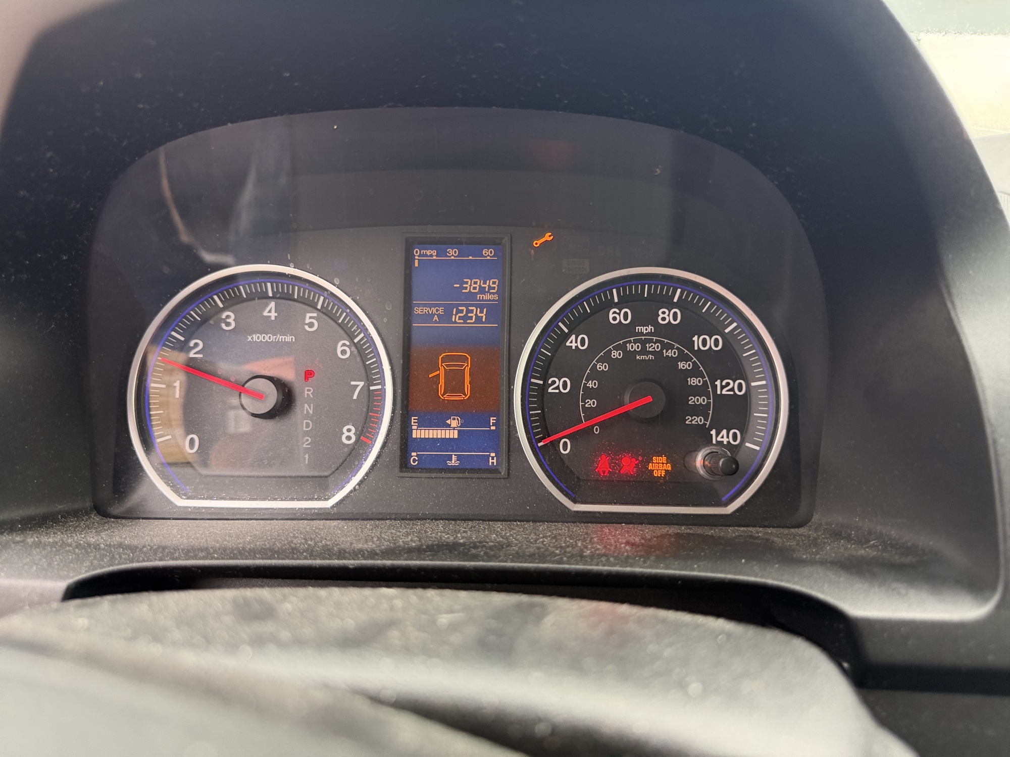 2011 honda cr-v lx-2wd-5-speed-at with 323616 miles for sale near St. Louis, Missouri 106584_43_gauge_cluster.jpg