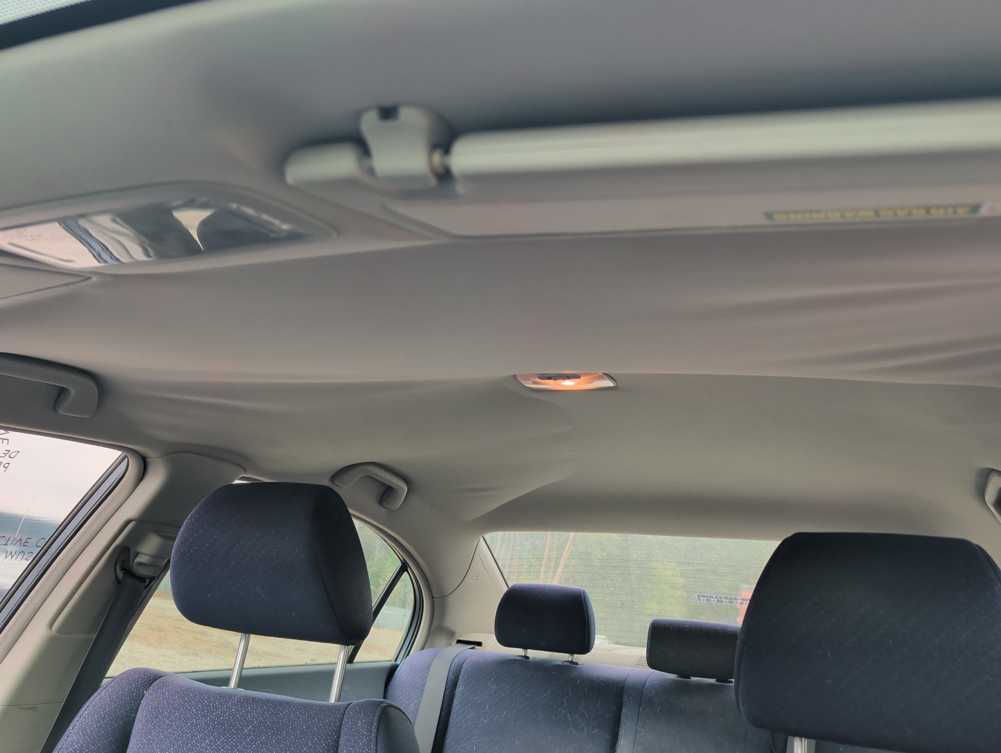 2006 honda civic-hybrid cvt with 234744 miles for sale near Elk River, Minnesota 106587_35_headliner_sunroof.jpg