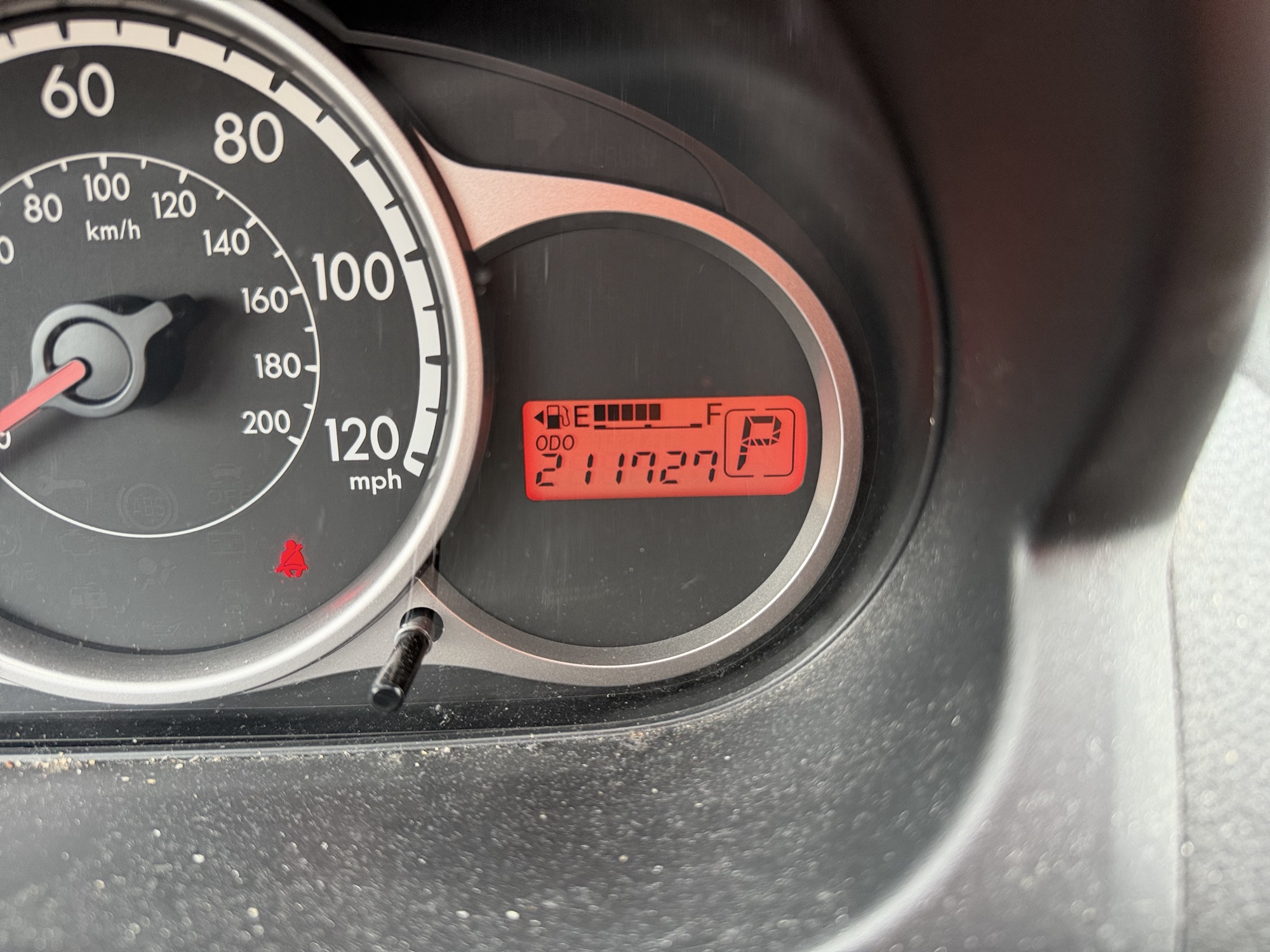 2013 mazda mazda2 sport with 211727 miles for sale near Elk River, Minnesota 106595_44_mileage_closeup.jpg
