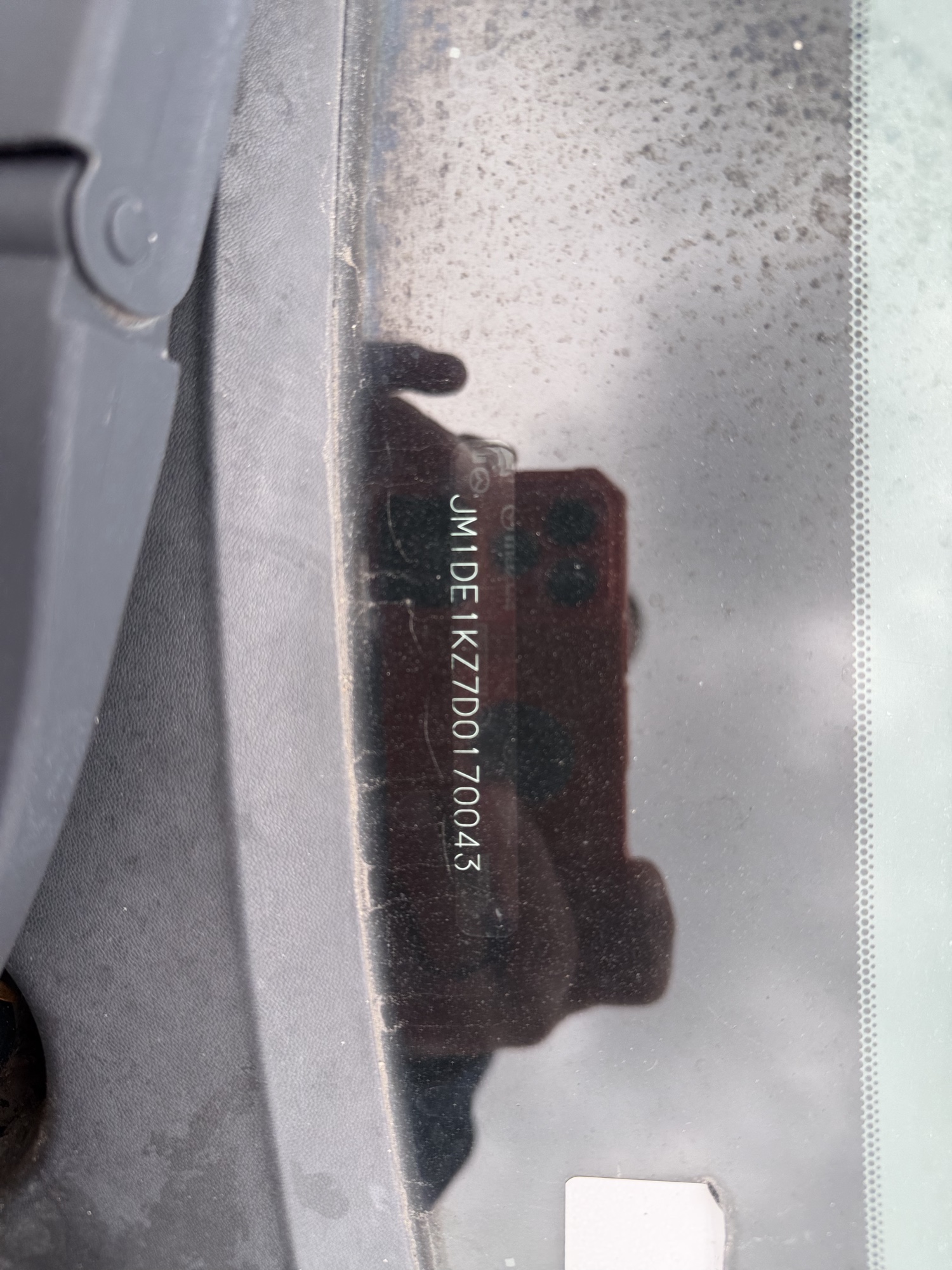 2013 mazda mazda2 sport with 211727 miles for sale near Elk River, Minnesota 106595_48_windshield_vin_plate.jpg