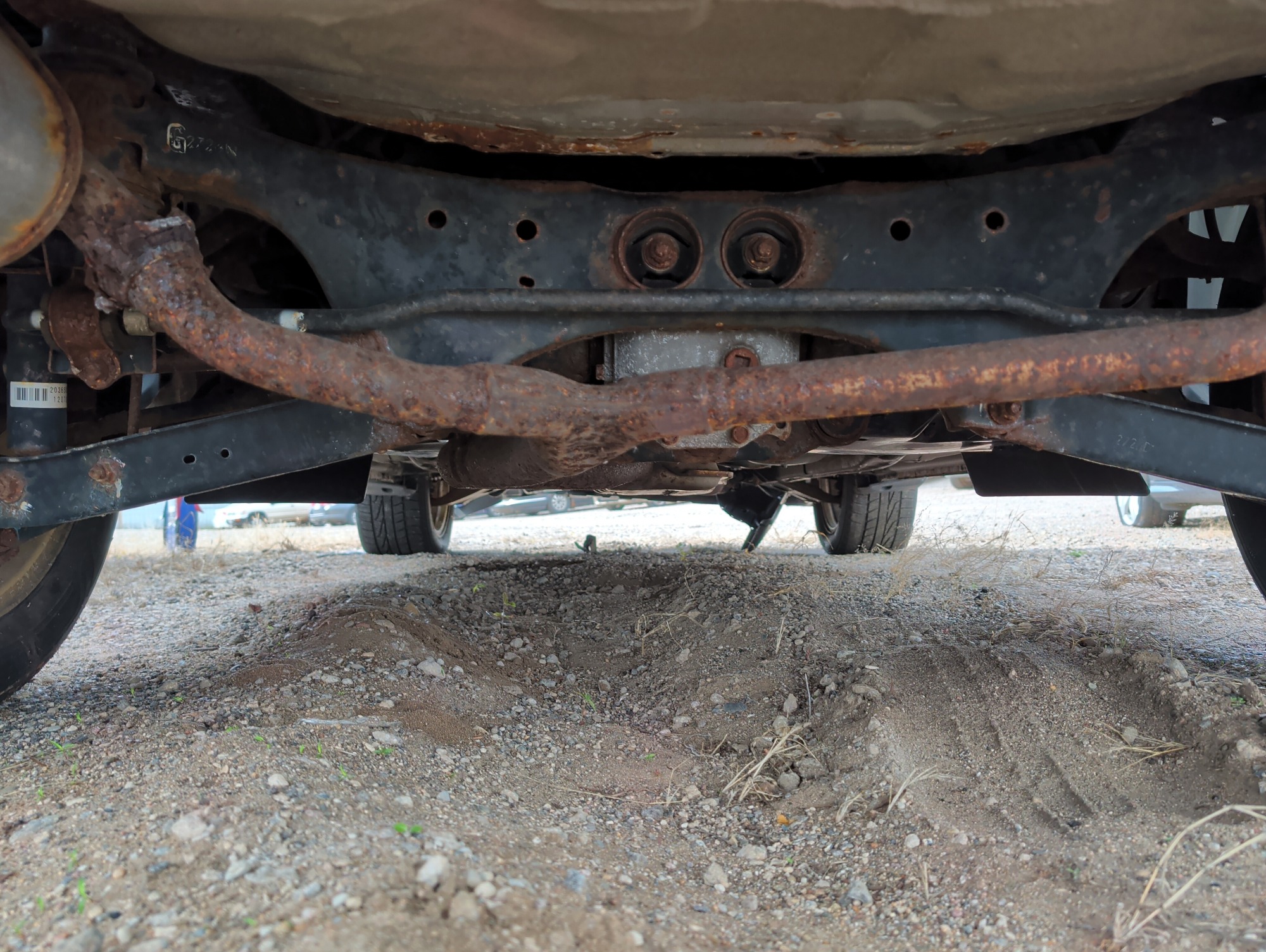 2013 subaru forester 2.5x-limited with 72734 miles for sale near Elk River, Minnesota 106603_19_undercar_rear.jpg