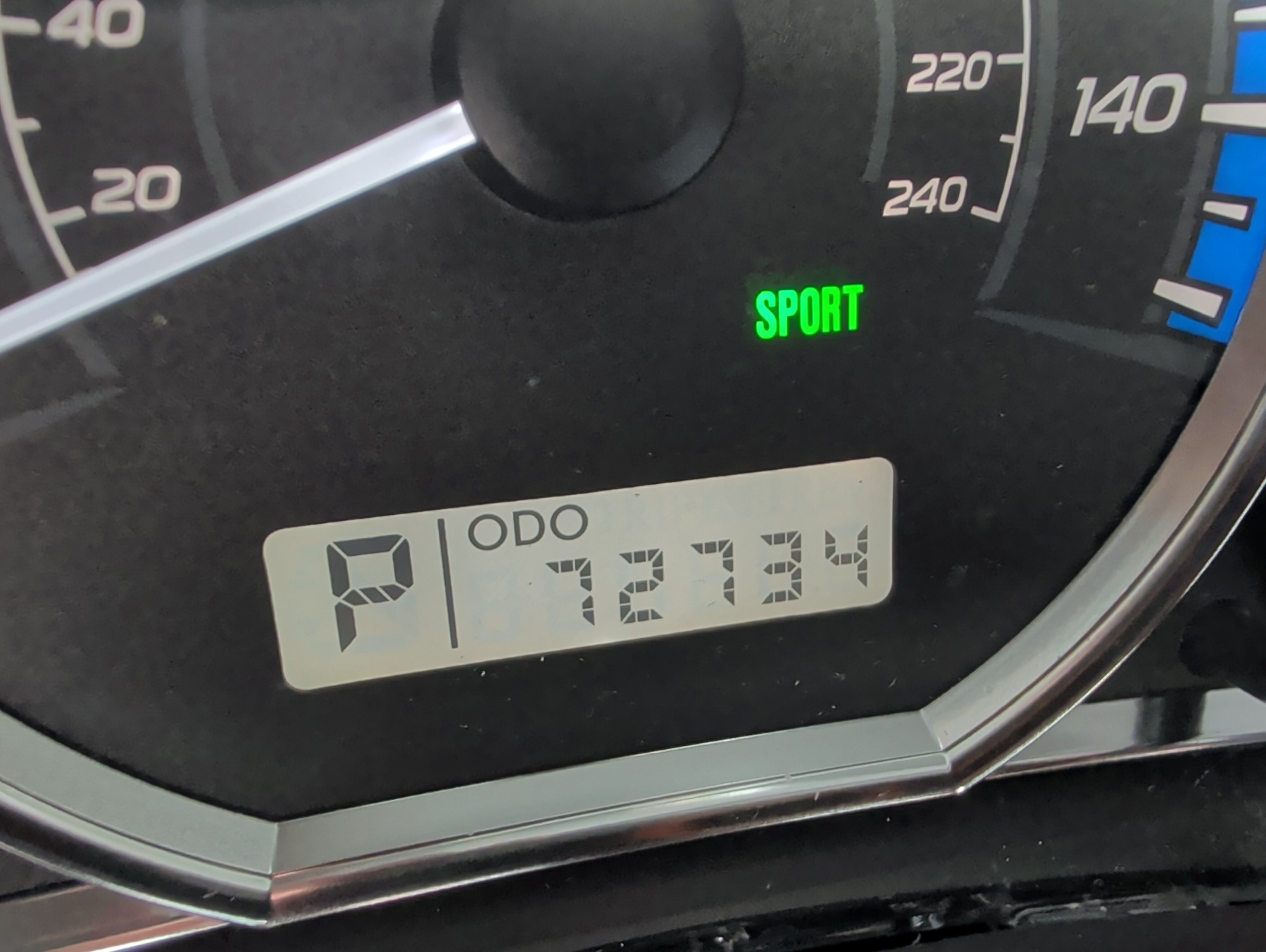 2013 subaru forester 2.5x-limited with 72734 miles for sale near Elk River, Minnesota 106603_44_mileage_closeup.jpg