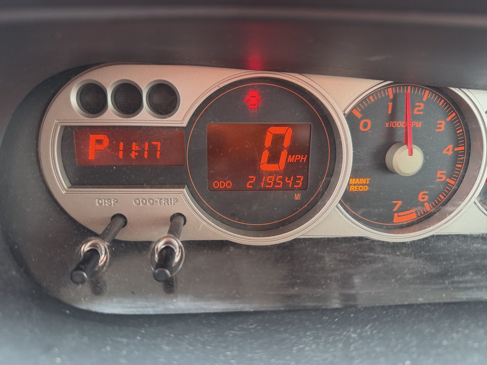 2010 scion xb 5-door-wagon-5-spd-mt with 219543 miles for sale near Elk River, Minnesota 106606_44_mileage_closeup.jpg