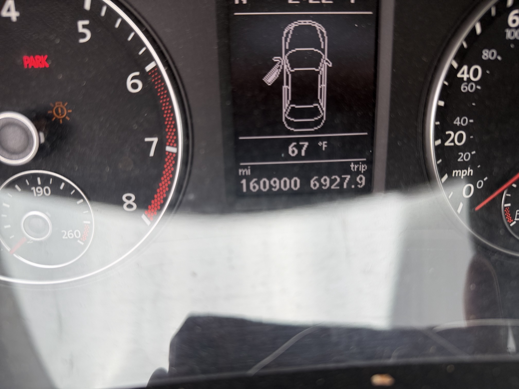 2013 volkswagen passat 2.5l-sel with 160900 miles for sale near Elk River, Minnesota 106607_44_mileage_closeup.jpg