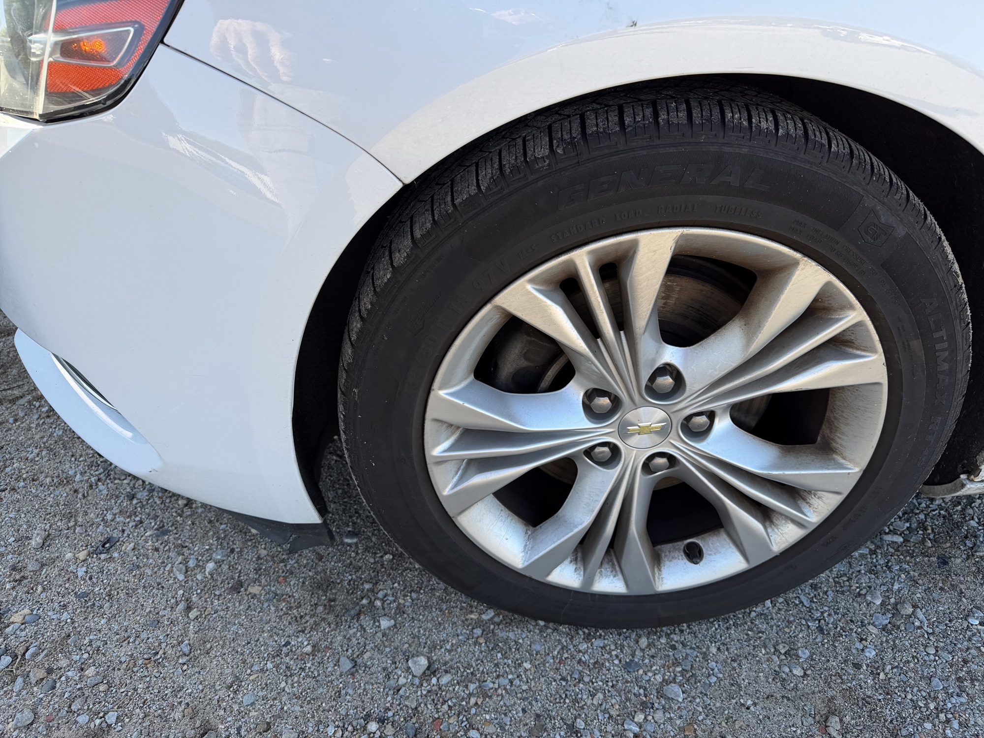 2014 chevrolet impala 1lt with 148521 miles for sale near Elk River, Minnesota 106609_12_drv_front_wheel.jpg