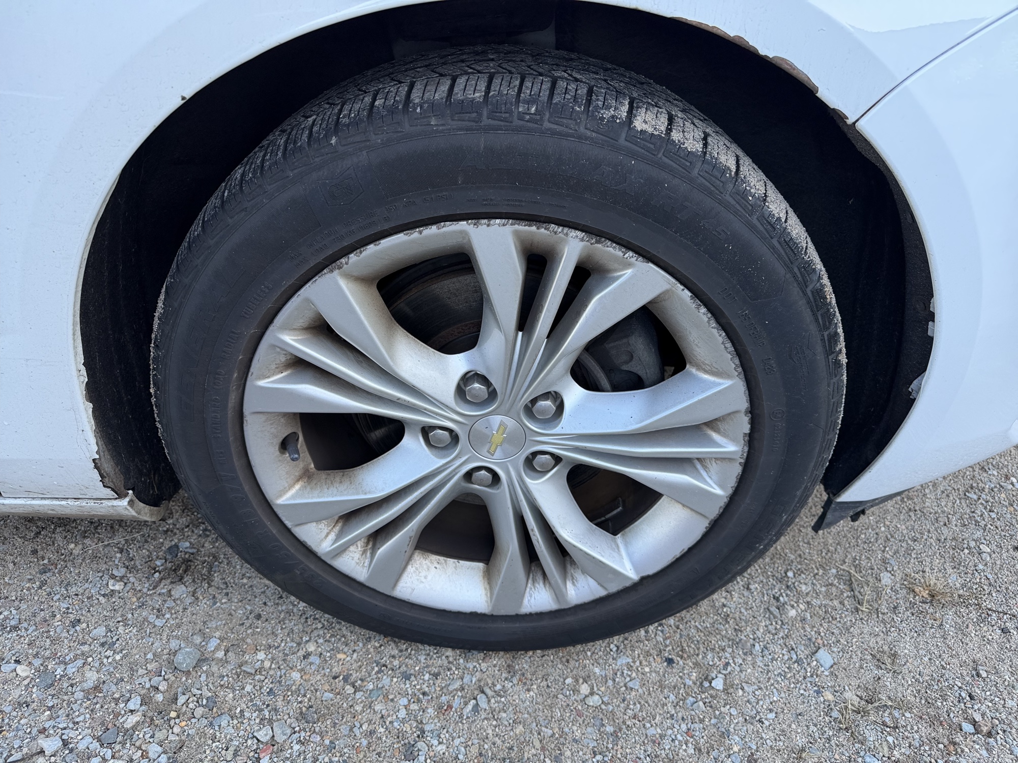2014 chevrolet impala 1lt with 148521 miles for sale near Elk River, Minnesota 106609_15_front_pass_wheel.jpg