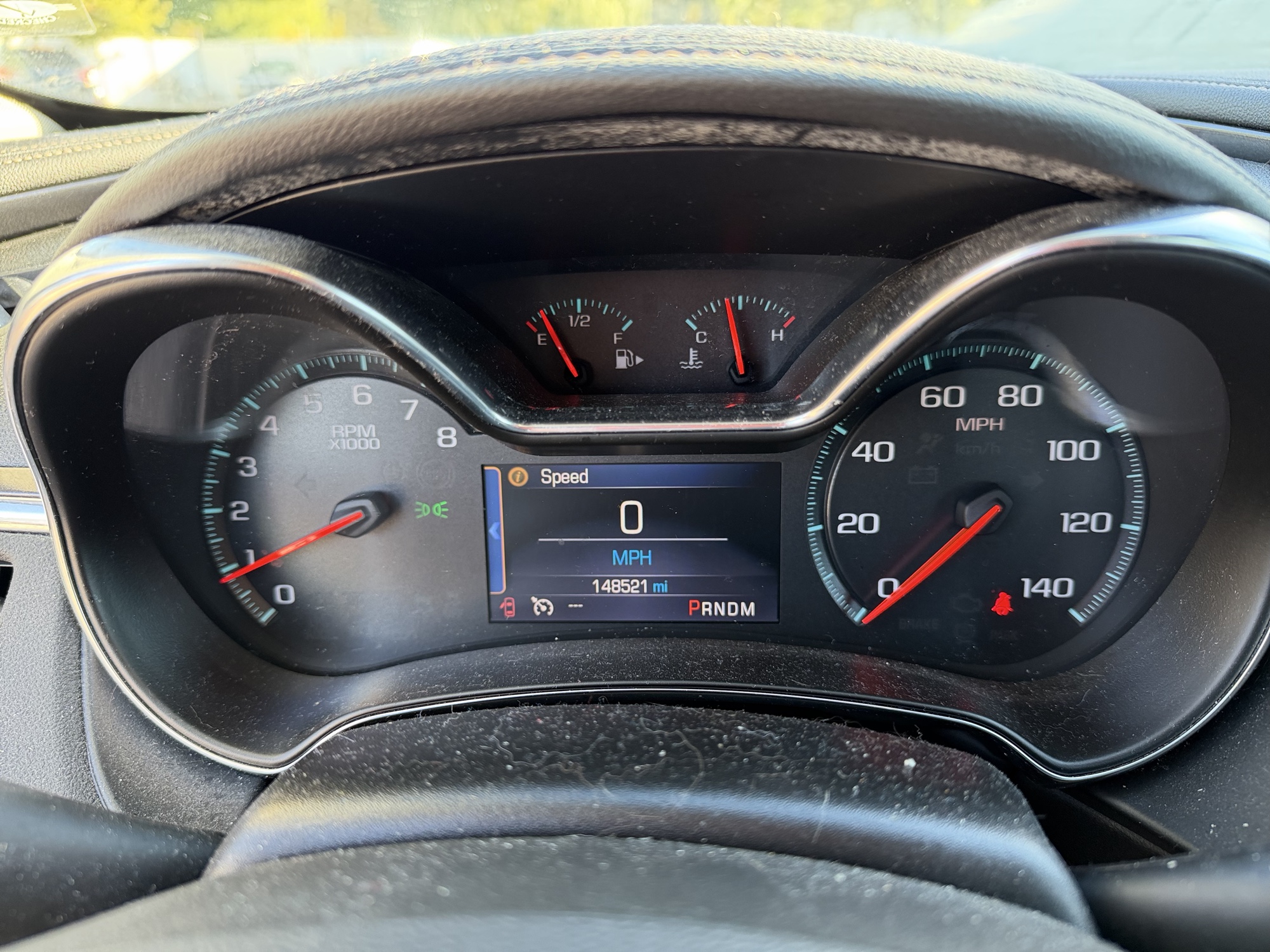 2014 chevrolet impala 1lt with 148521 miles for sale near Elk River, Minnesota 106609_43_gauge_cluster.jpg