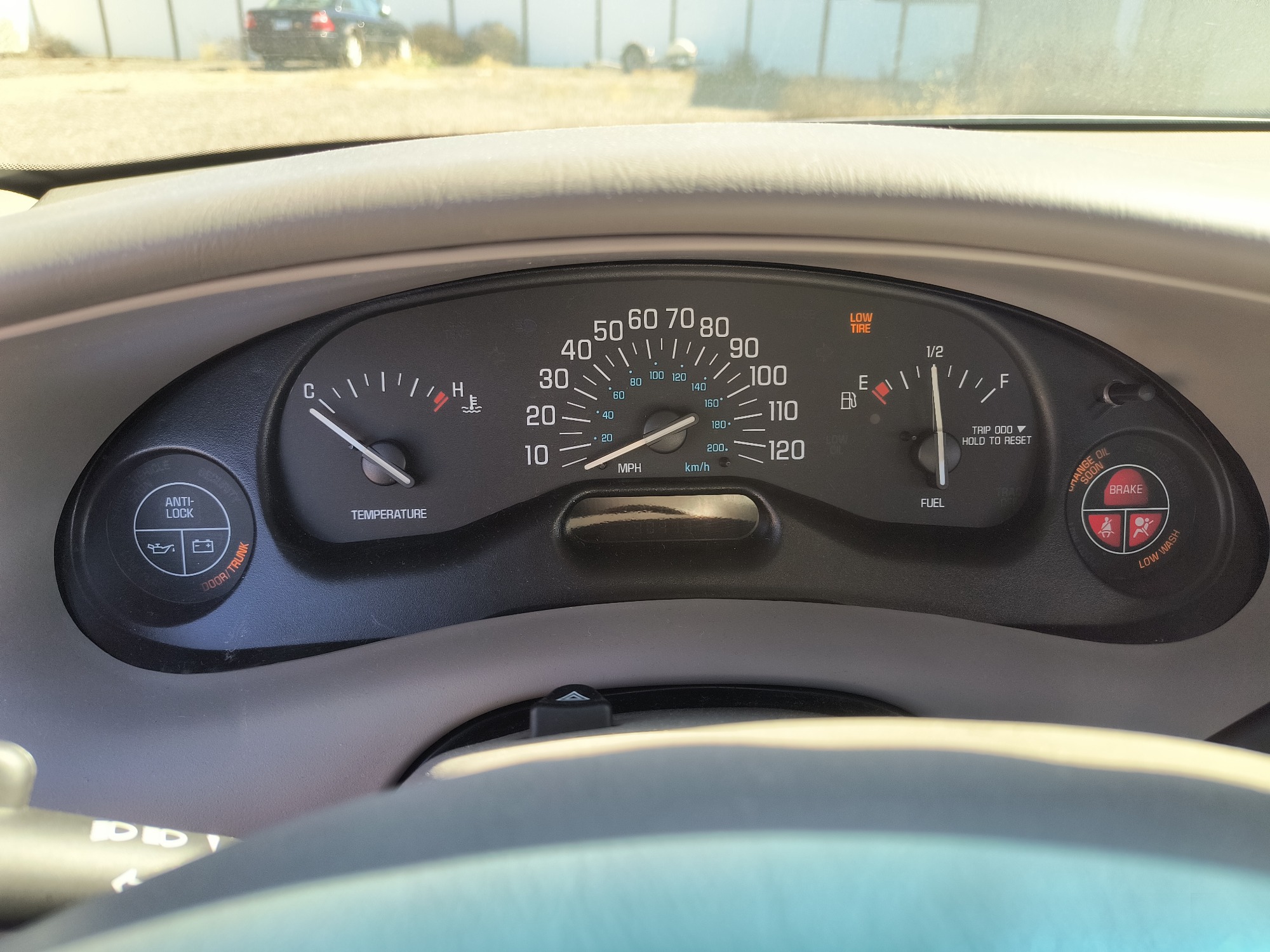 2003 buick century custom with 90479 miles for sale near Elk River, Minnesota 106612_43_gauge_cluster.jpg
