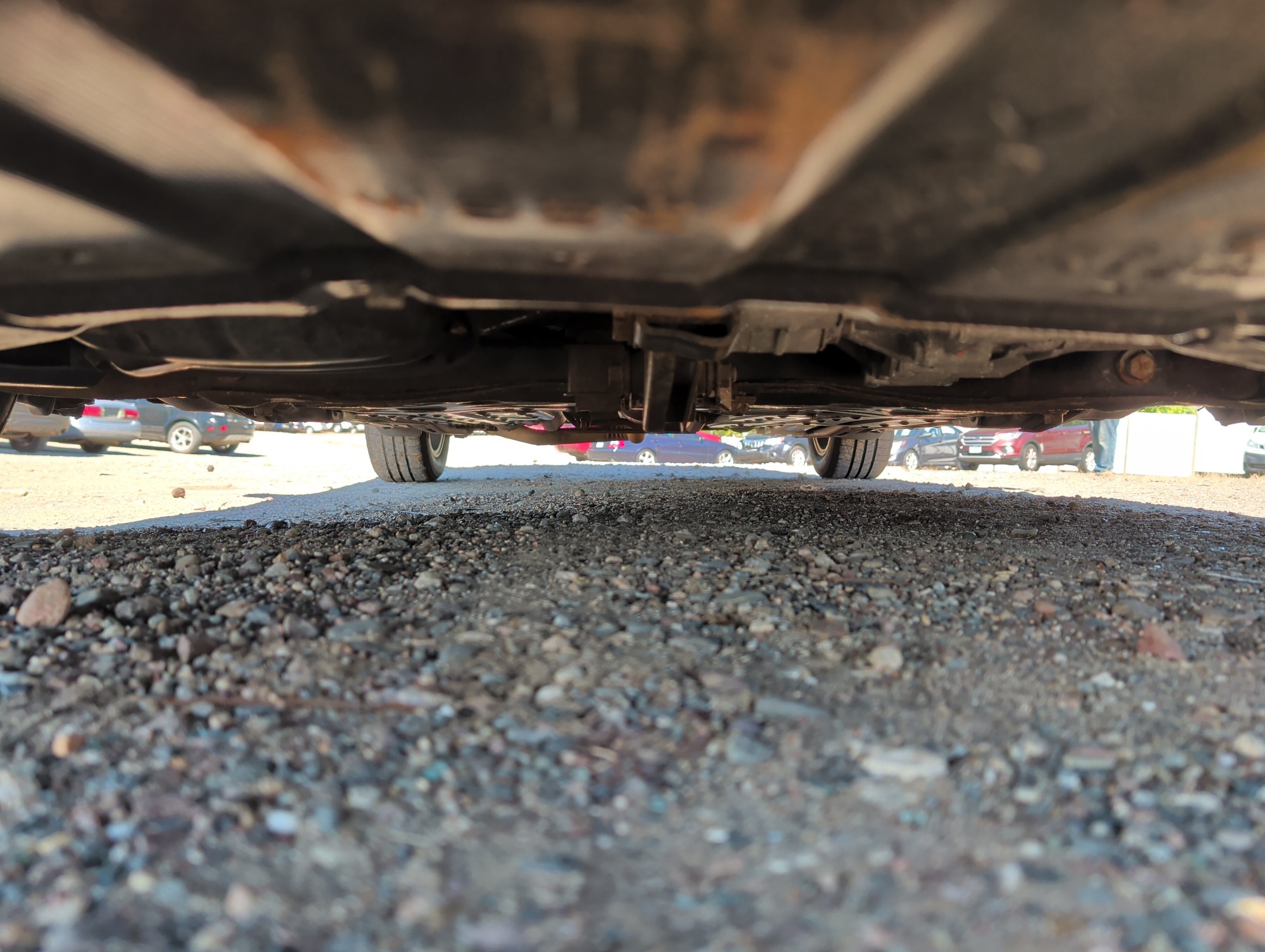 2009 toyota prius 4-door-liftback with 182239 miles for sale near Elk River, Minnesota 106613_16_undercar_front.jpg