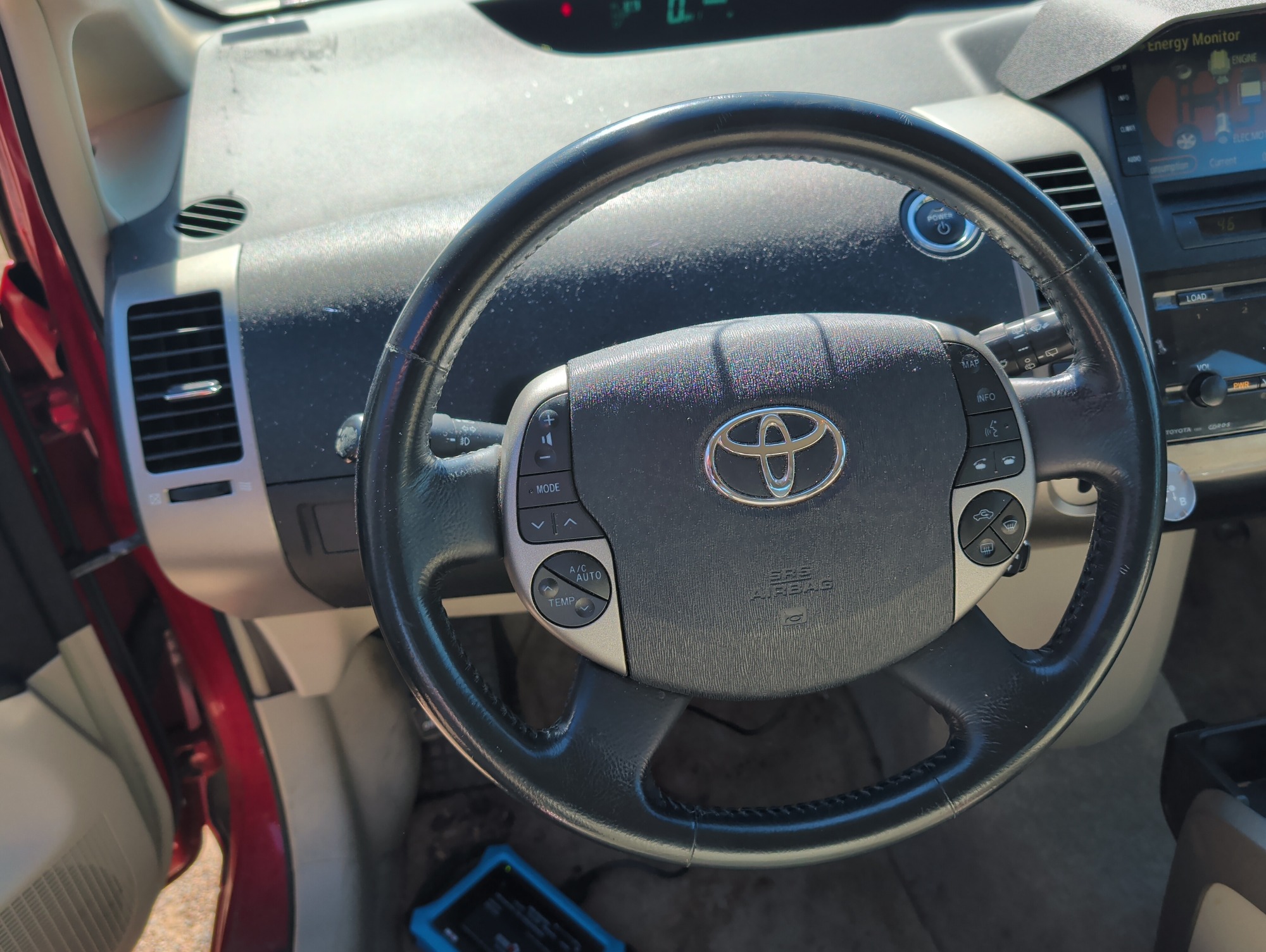 2009 toyota prius 4-door-liftback with 182239 miles for sale near Elk River, Minnesota 106613_36_steering_wheel.jpg
