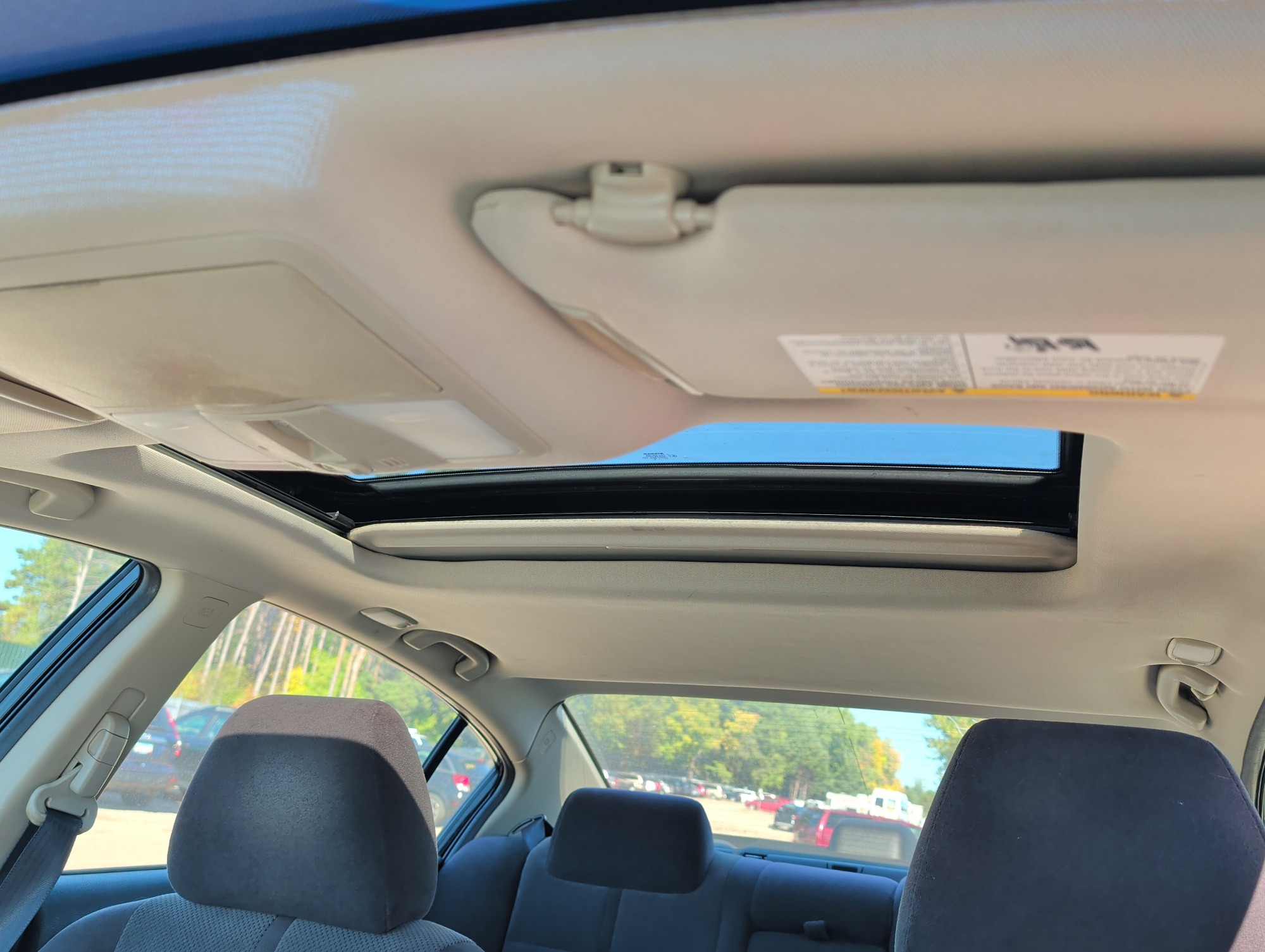2008 nissan altima 2.5-s with 182605 miles for sale near Elk River, Minnesota 106614_35_headliner_sunroof.jpg
