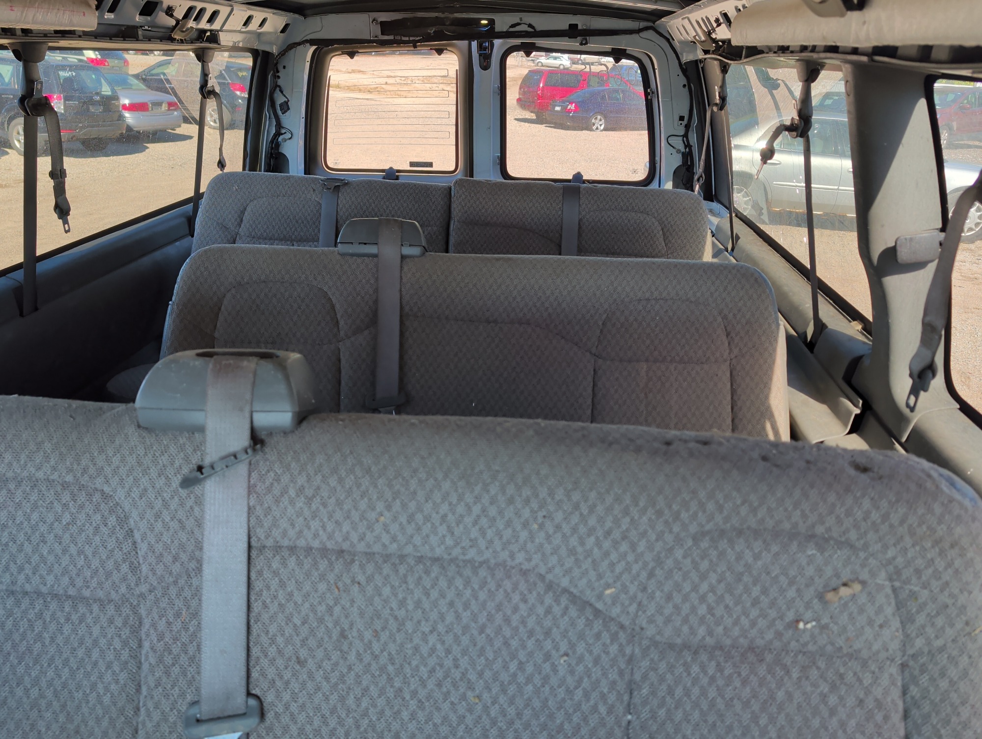 2008 chevrolet express ls-3500-extended with 167680 miles for sale near Elk River, Minnesota 106615_24_drv_rear_seat.jpg