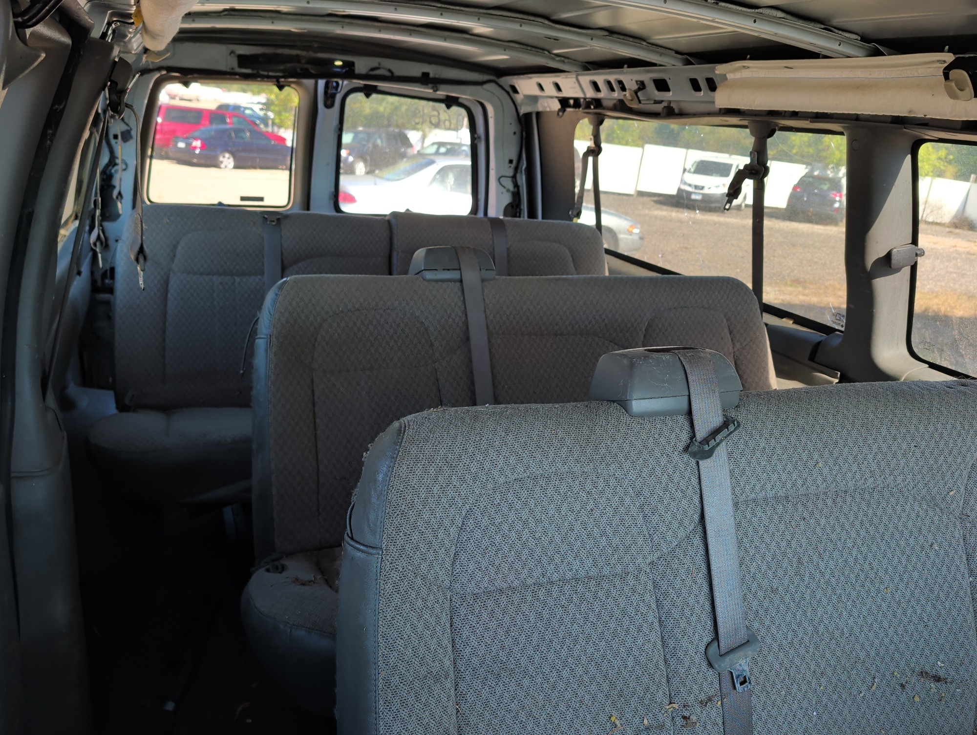 2008 chevrolet express ls-3500-extended with 167680 miles for sale near Elk River, Minnesota 106615_28_pass_rear_seat.jpg