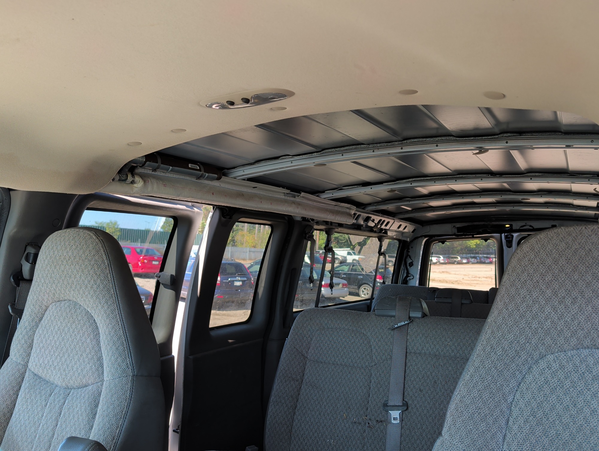 2008 chevrolet express ls-3500-extended with 167680 miles for sale near Elk River, Minnesota 106615_35_headliner_sunroof.jpg
