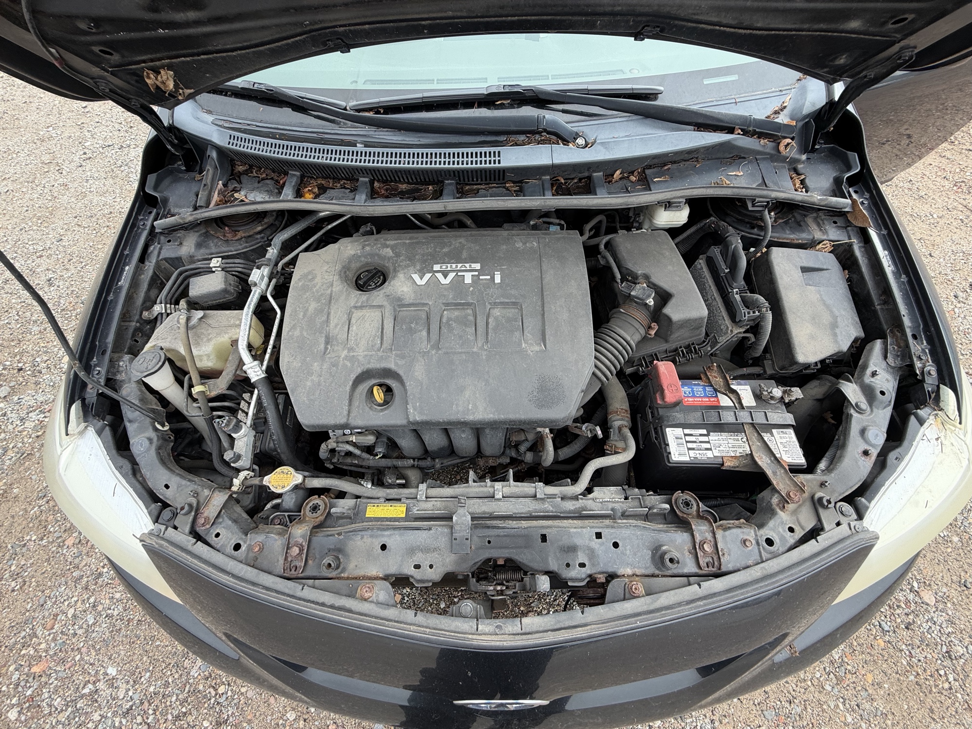 2010 toyota corolla le-4-speed-at with 170238 miles for sale near Elk River, Minnesota 106616_49_engine_bay.jpg