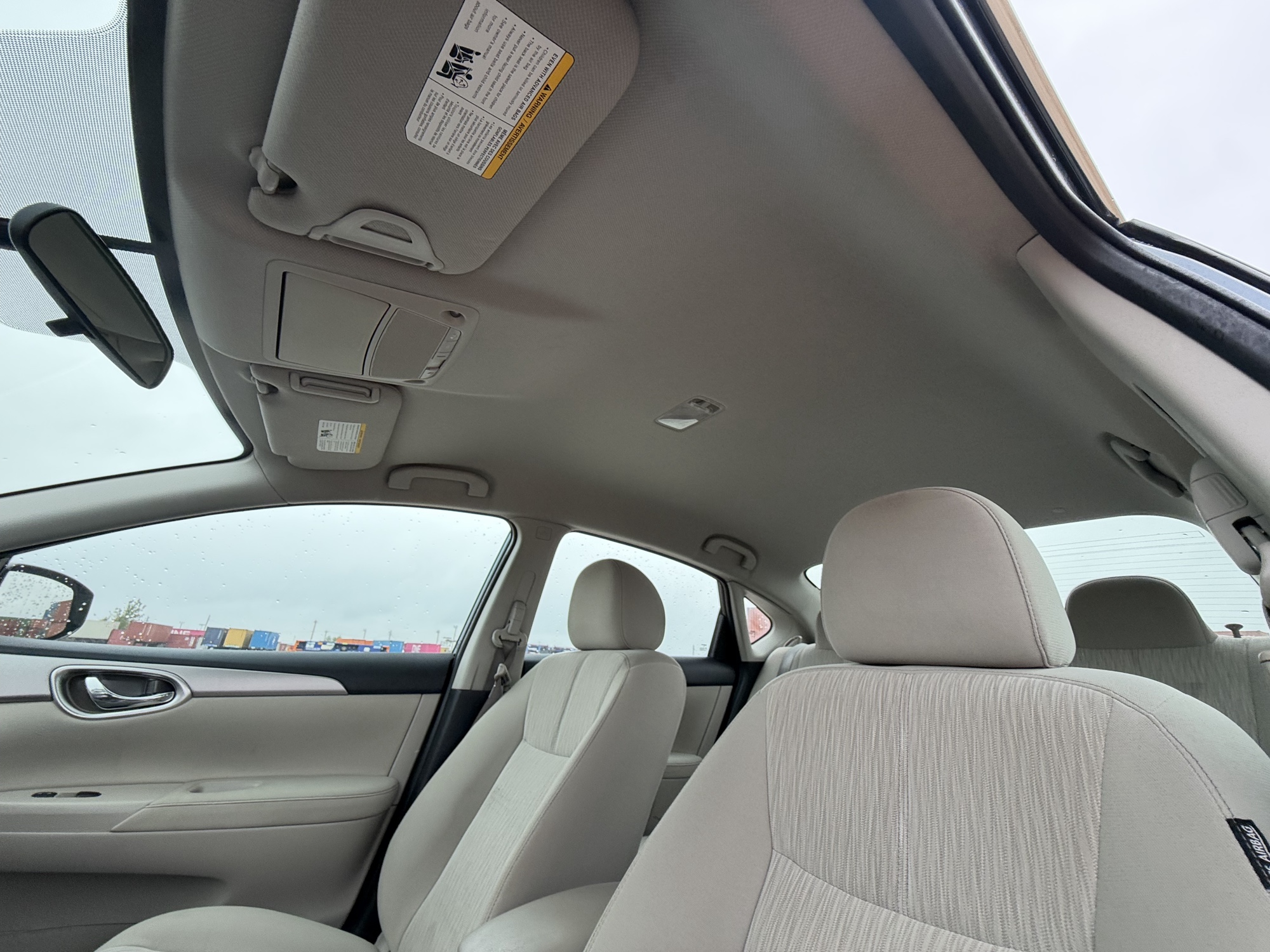 2015 nissan sentra s-6mt with 70790 miles for sale near St. Louis, Missouri 106617_35_headliner_sunroof.jpg