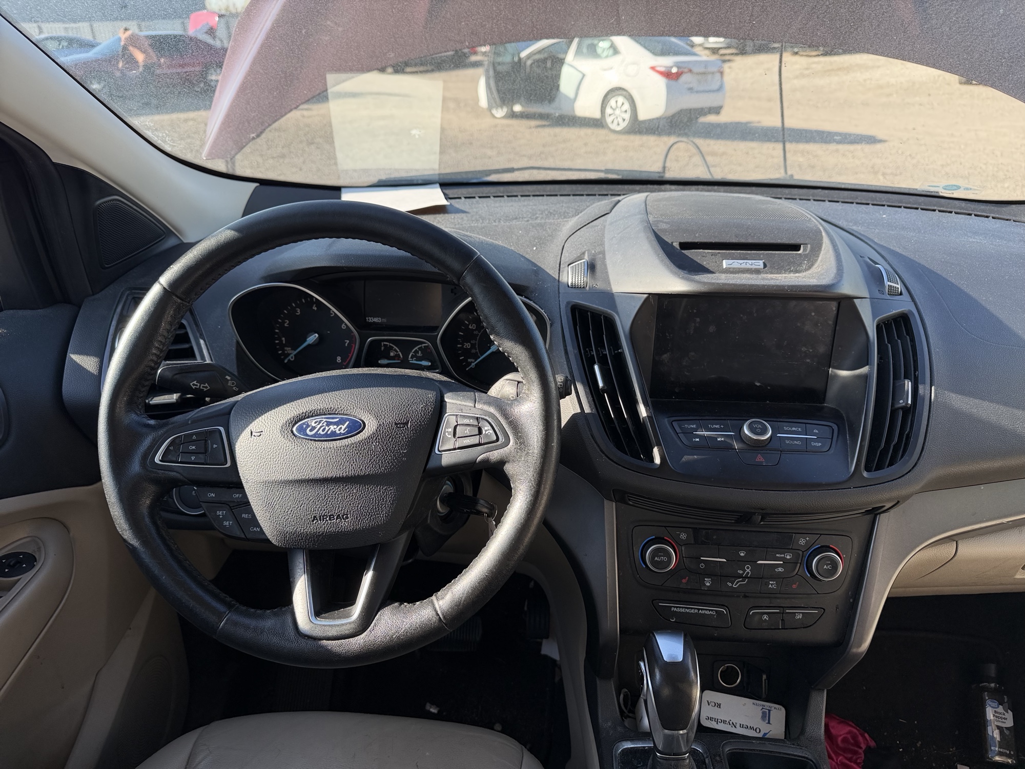 2018 ford escape sel-4wd with 133463 miles for sale near Elk River, Minnesota 106618_33_dash_from_driver.jpg