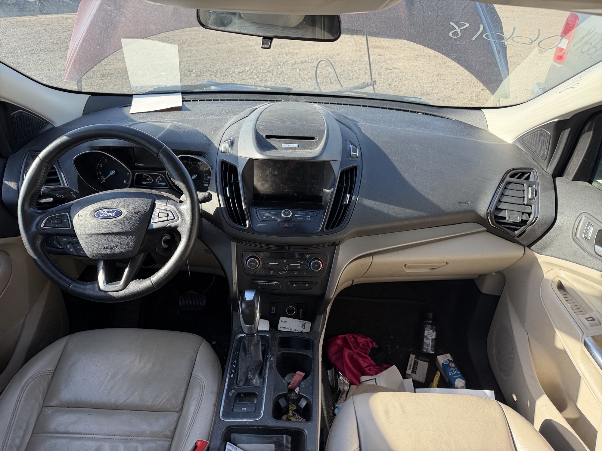 2018 ford escape sel-4wd with 133463 miles for sale near Elk River, Minnesota 106618_34_whole_dash.jpg