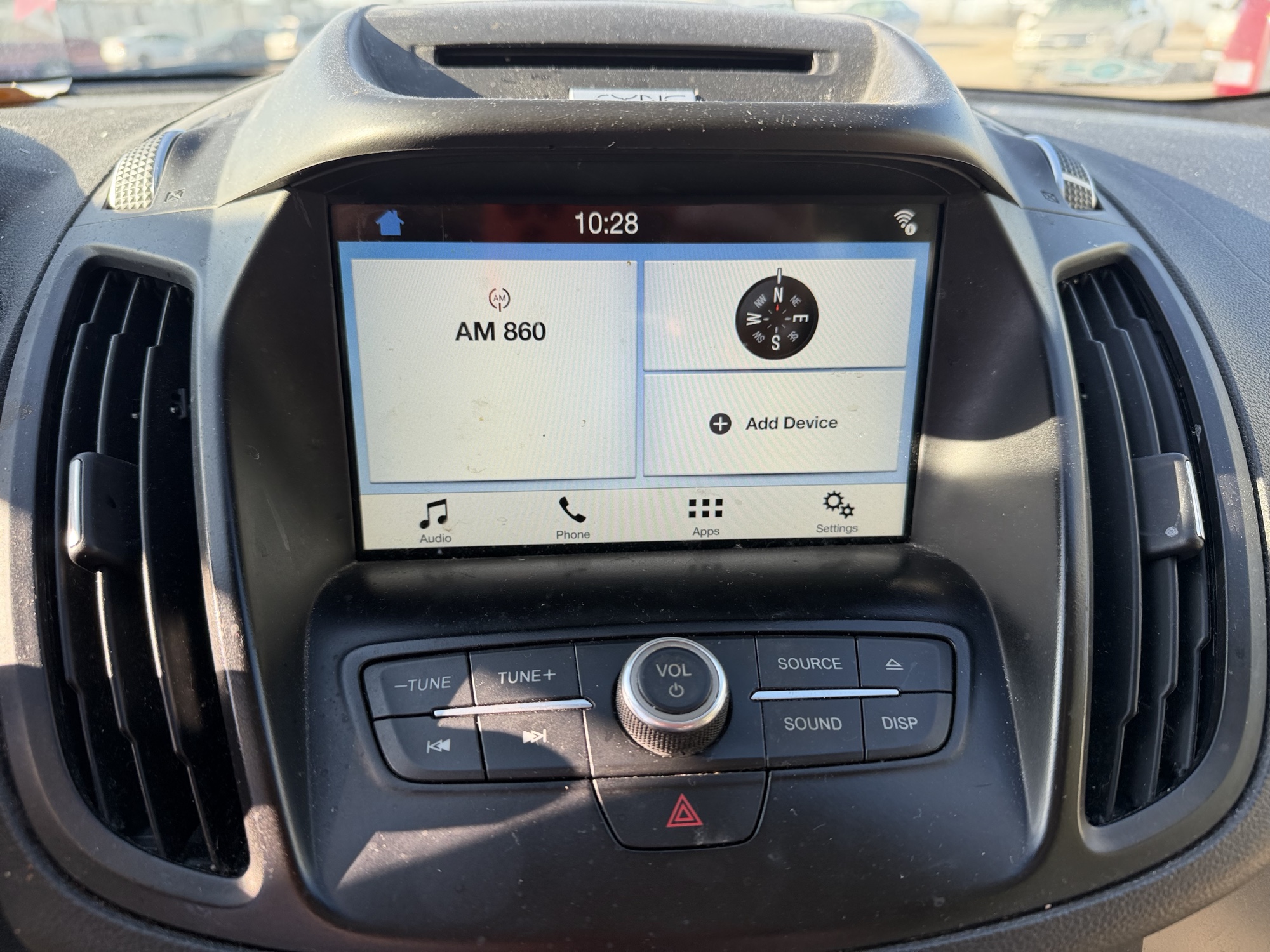 2018 ford escape sel-4wd with 133463 miles for sale near Elk River, Minnesota 106618_39_radio_closeup.jpg