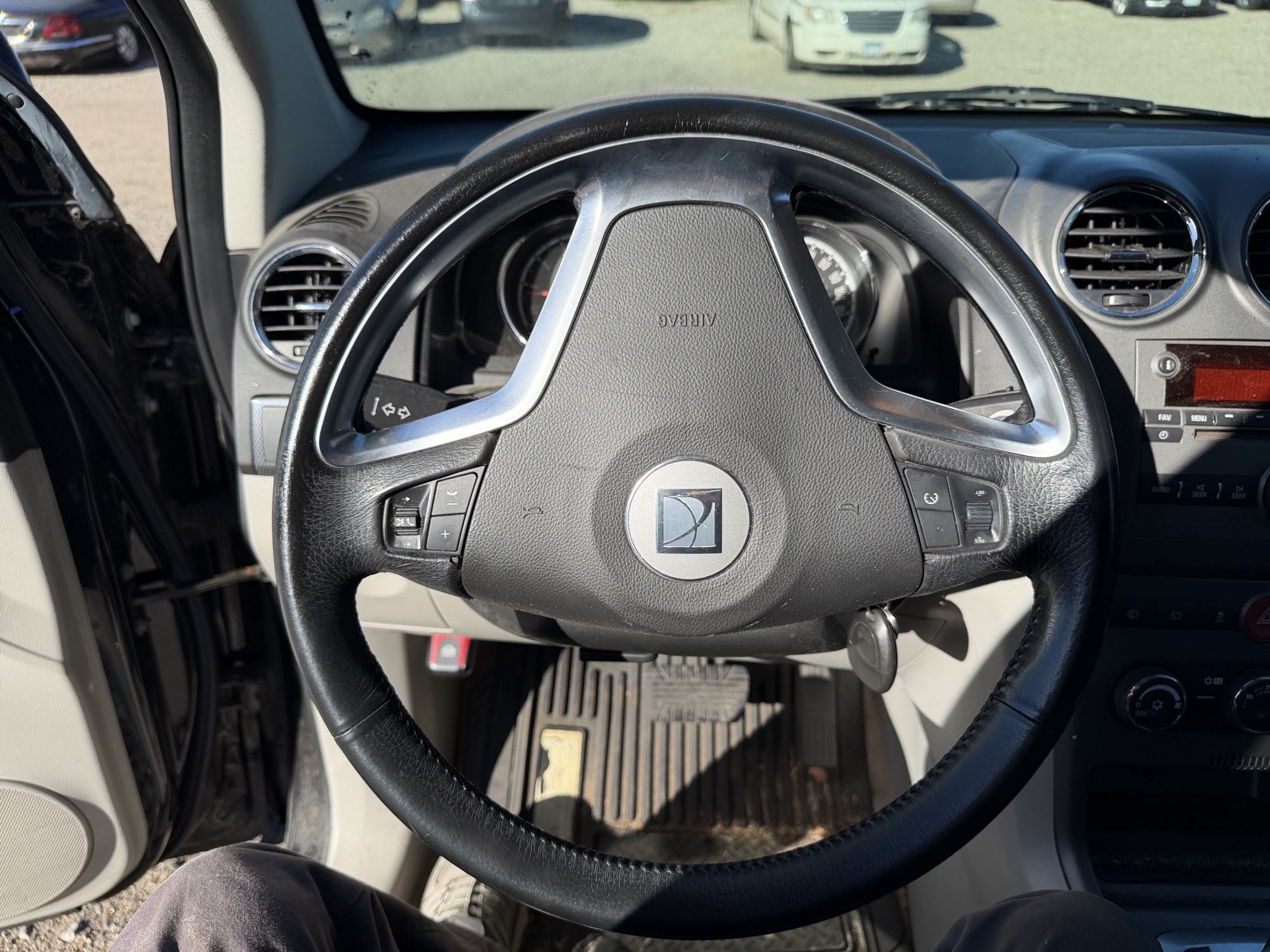 2009 saturn vue-green-line-hybrid fwd with 81619 miles for sale near Elk River, Minnesota 106620_36_steering_wheel.jpg