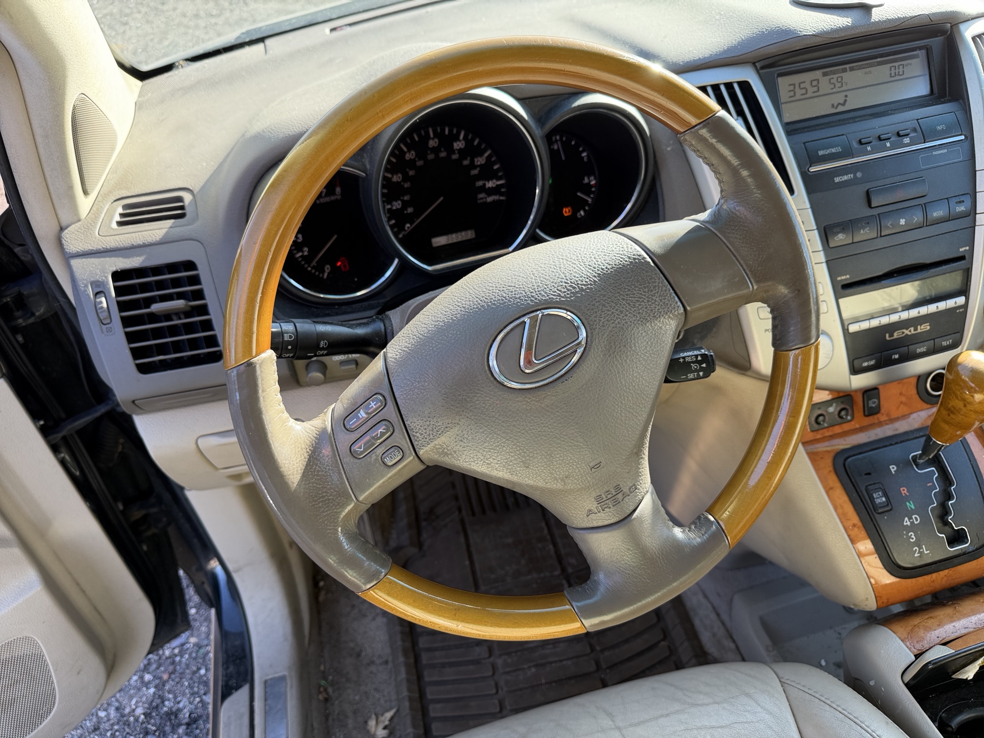 2007 lexus rx-350 awd with 368583 miles for sale near Elk River, Minnesota 106621_36_steering_wheel.jpg