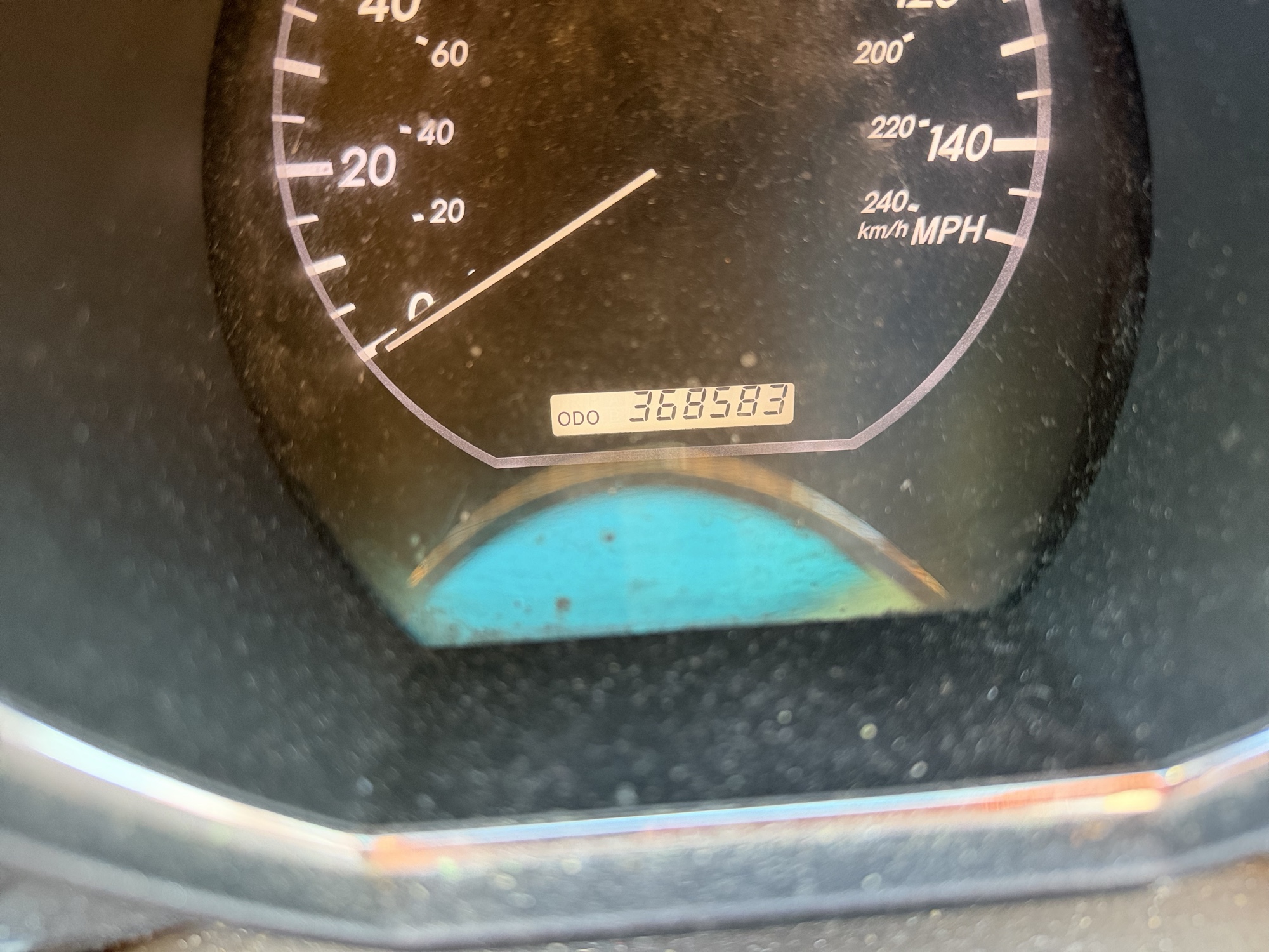 2007 lexus rx-350 awd with 368583 miles for sale near Elk River, Minnesota 106621_44_mileage_closeup.jpg