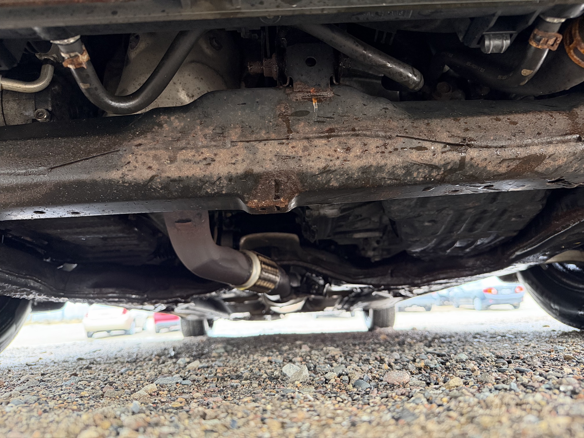 2005 nissan altima 2.5 with 177729 miles for sale near Elk River, Minnesota 106623_16_undercar_front.jpg
