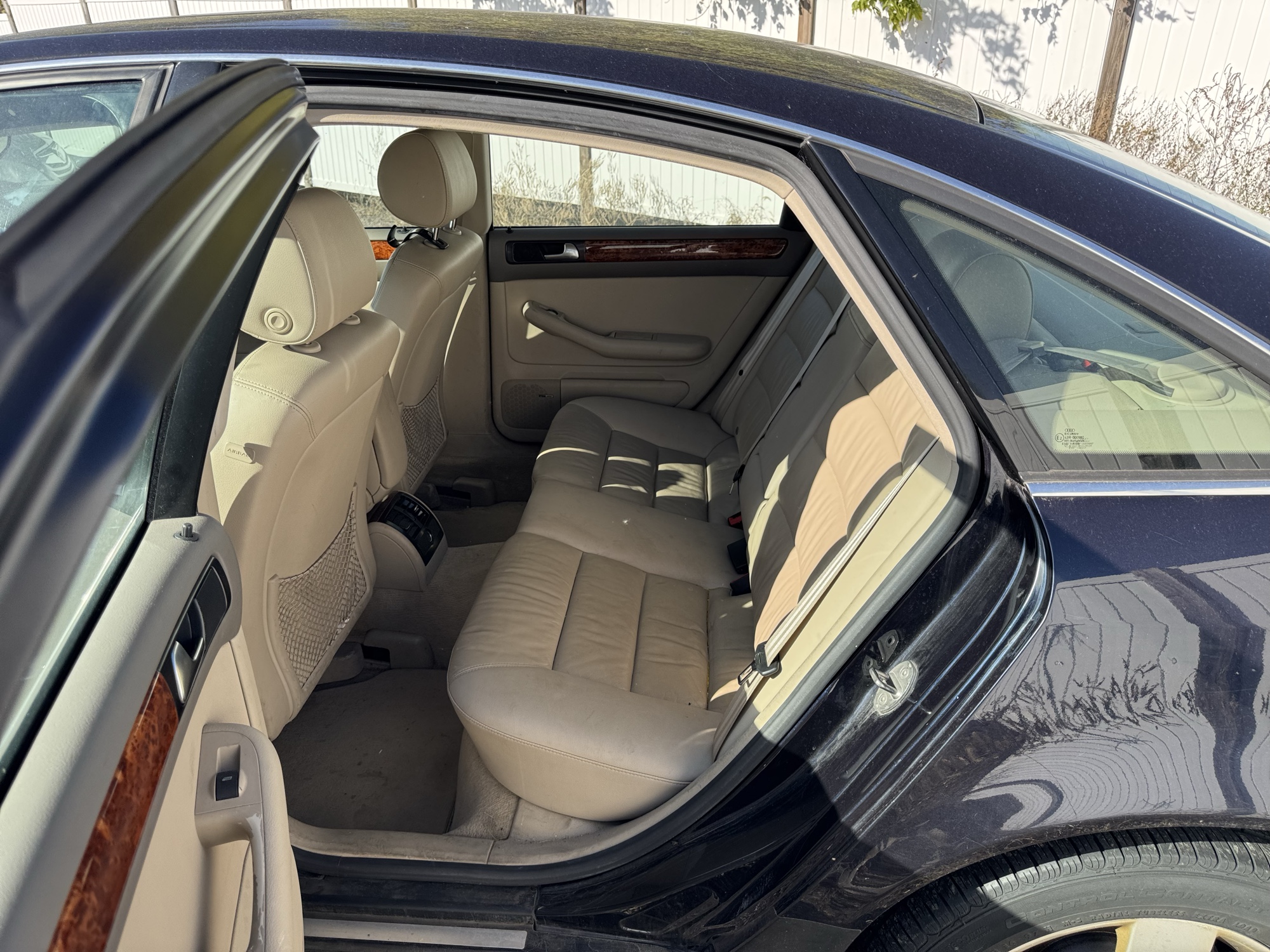 2003 audi a6 3.0-with-tiptronic with 127913 miles for sale near Elk River, Minnesota 106625_24_drv_rear_seat.jpg