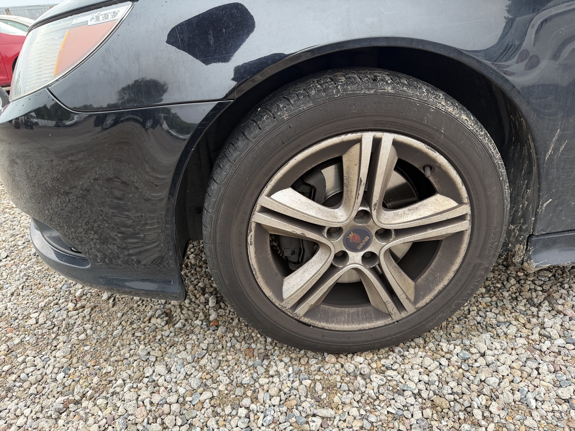 2009 saab 9-3 2.0t-touring with 207829 miles for sale near Elk River, Minnesota 106626_12_drv_front_wheel.jpg