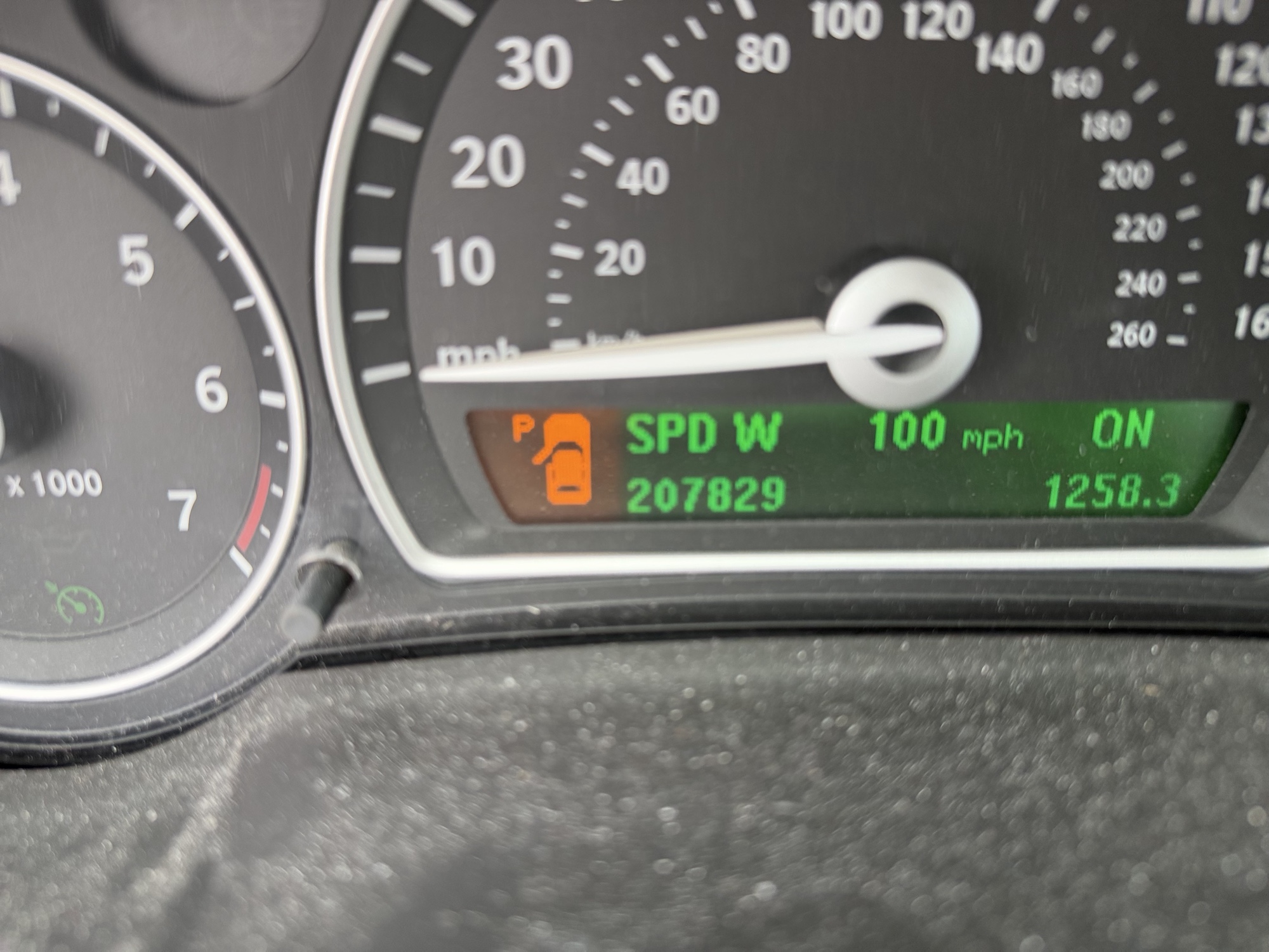 2009 saab 9-3 2.0t-touring with 207829 miles for sale near Elk River, Minnesota 106626_44_mileage_closeup.jpg