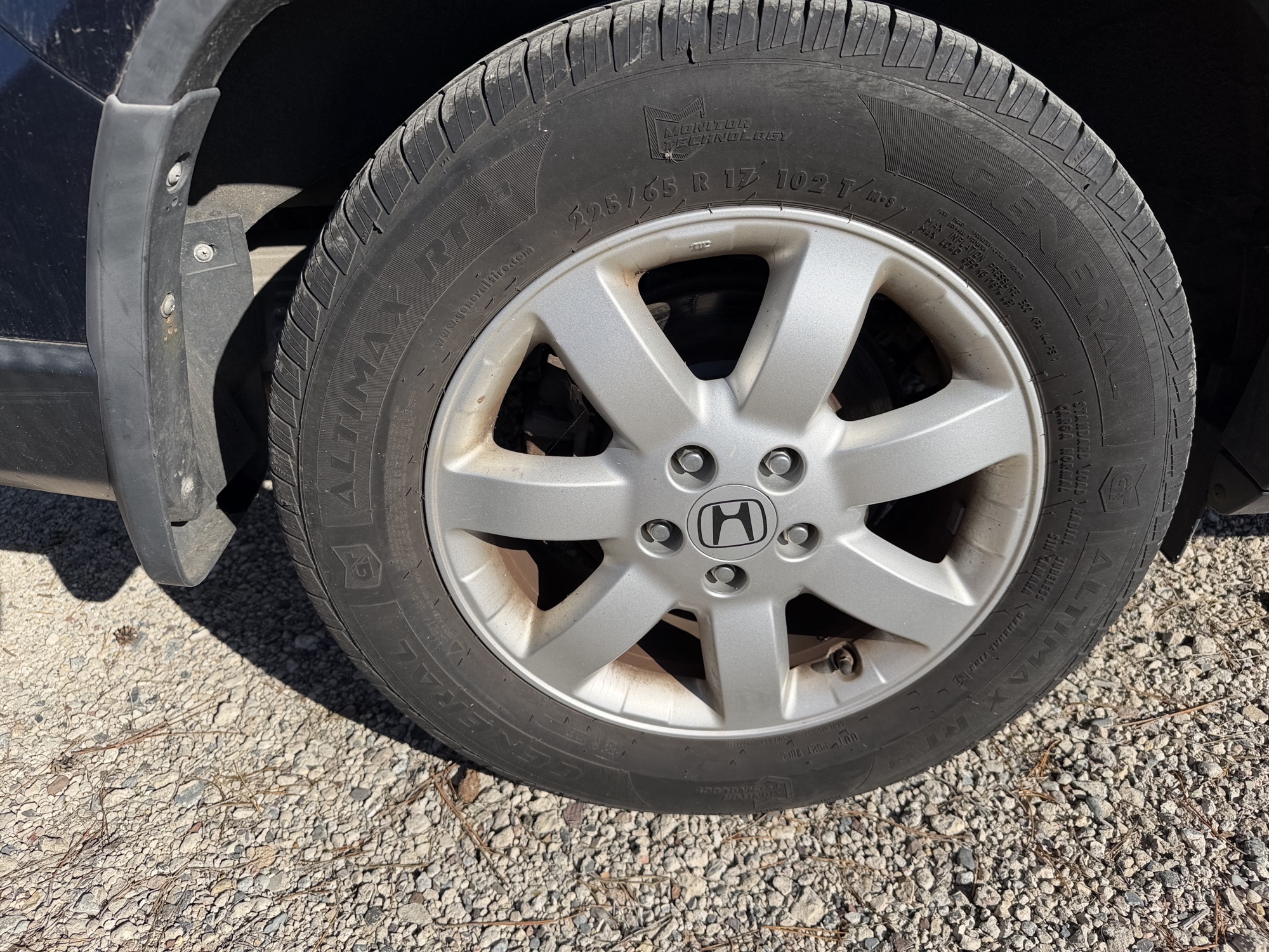 2008 honda cr-v ex-l-4wd-at with 152109 miles for sale near Elk River, Minnesota 106628_14_rear_pass_wheel.jpg