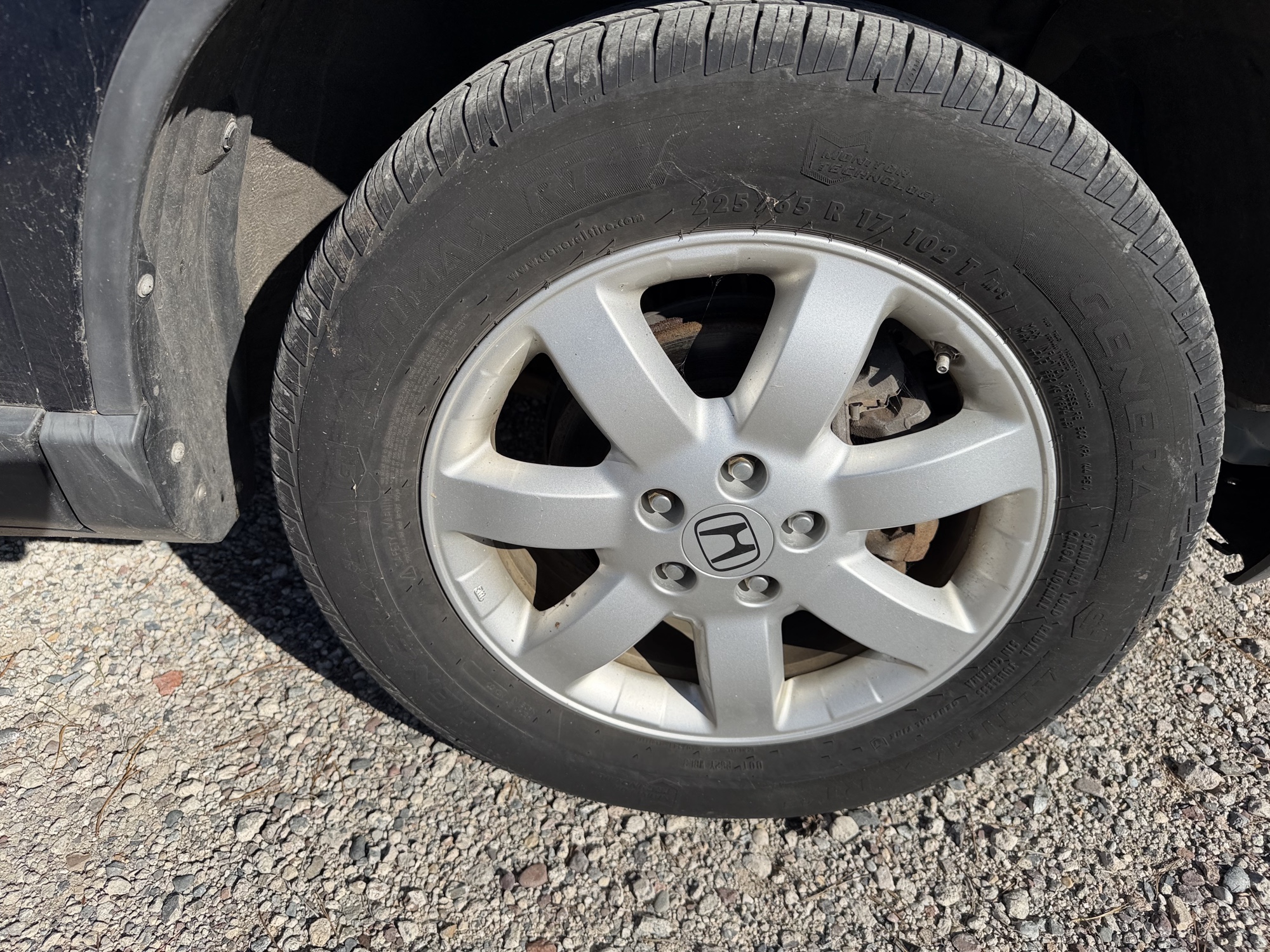 2008 honda cr-v ex-l-4wd-at with 152109 miles for sale near Elk River, Minnesota 106628_15_front_pass_wheel.jpg
