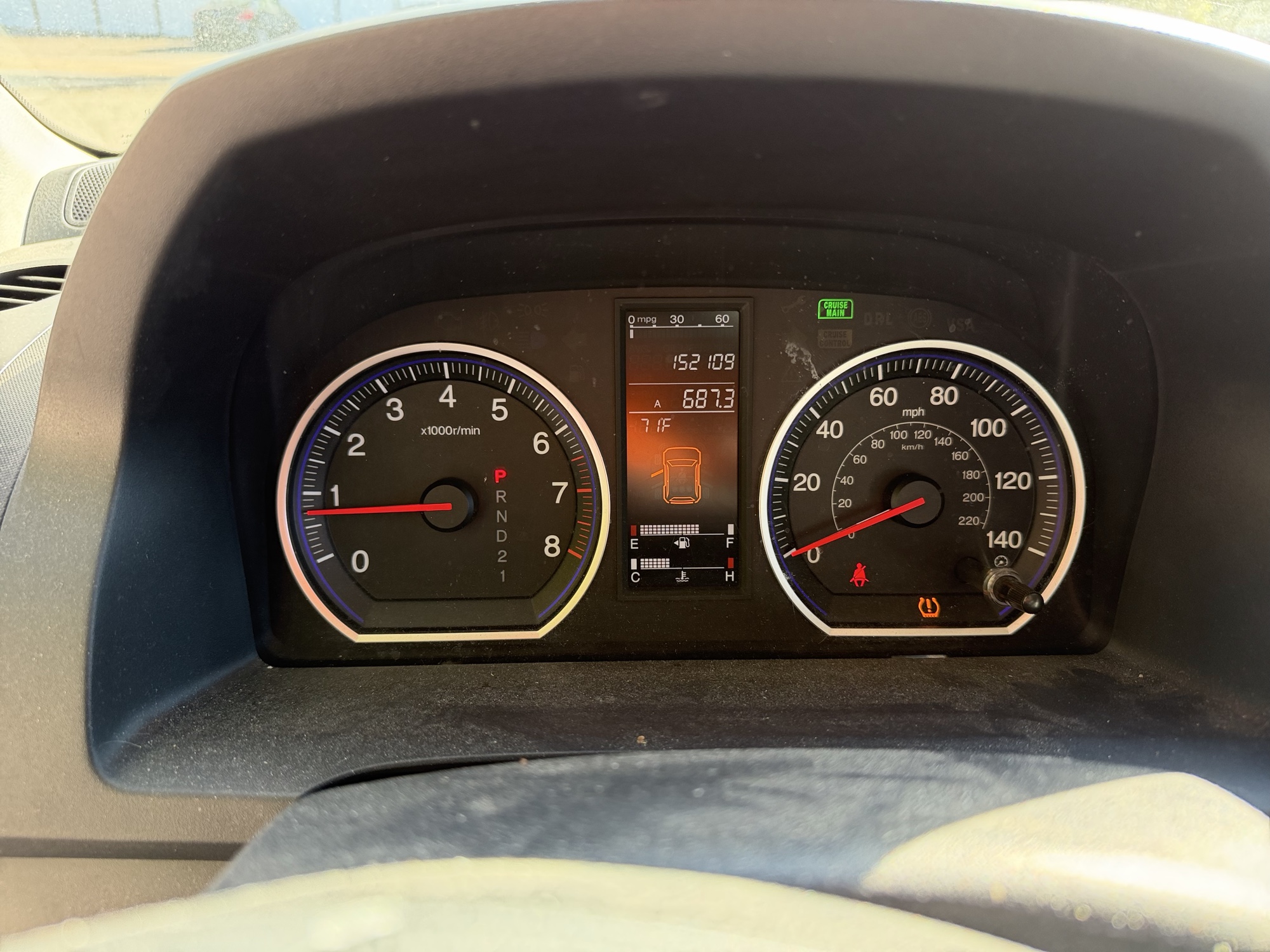 2008 honda cr-v ex-l-4wd-at with 152109 miles for sale near Elk River, Minnesota 106628_43_gauge_cluster.jpg