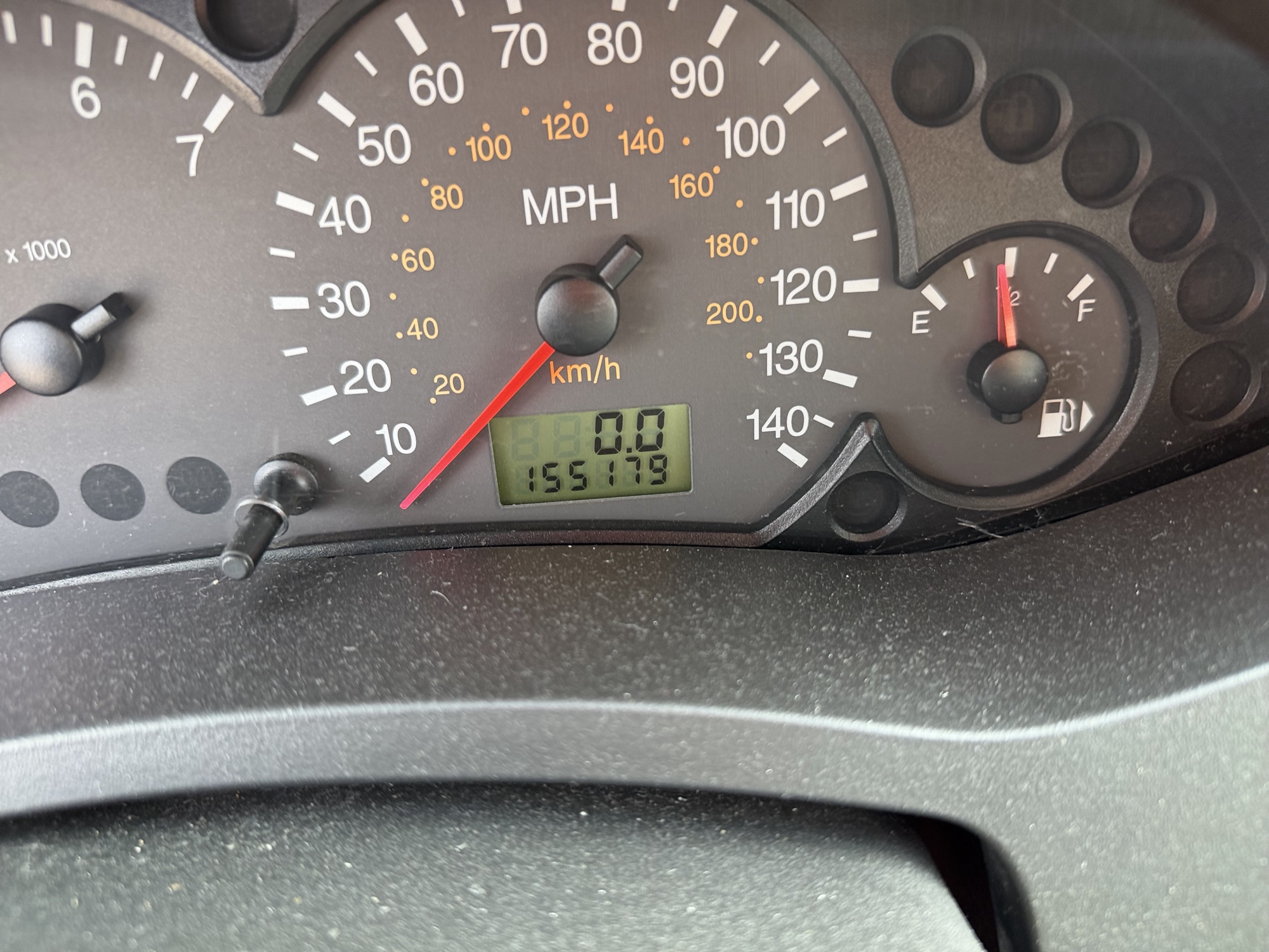 2006 ford focus zx4-s with 155179 miles for sale near Elk River, Minnesota 106630_44_mileage_closeup.jpg