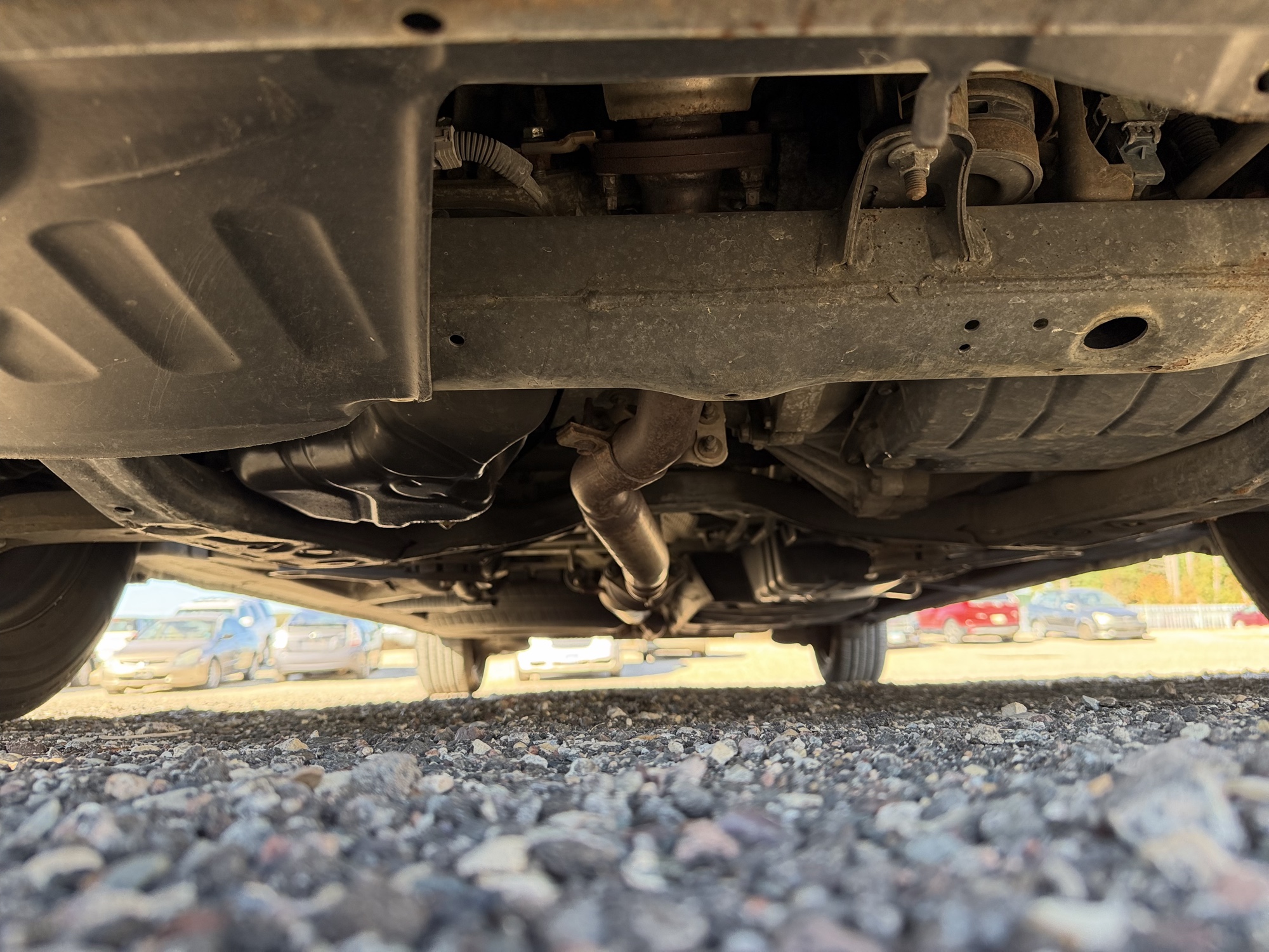 2009 toyota sienna ce-fwd-7-passenger with 179777 miles for sale near Elk River, Minnesota 106631_16_undercar_front.jpg