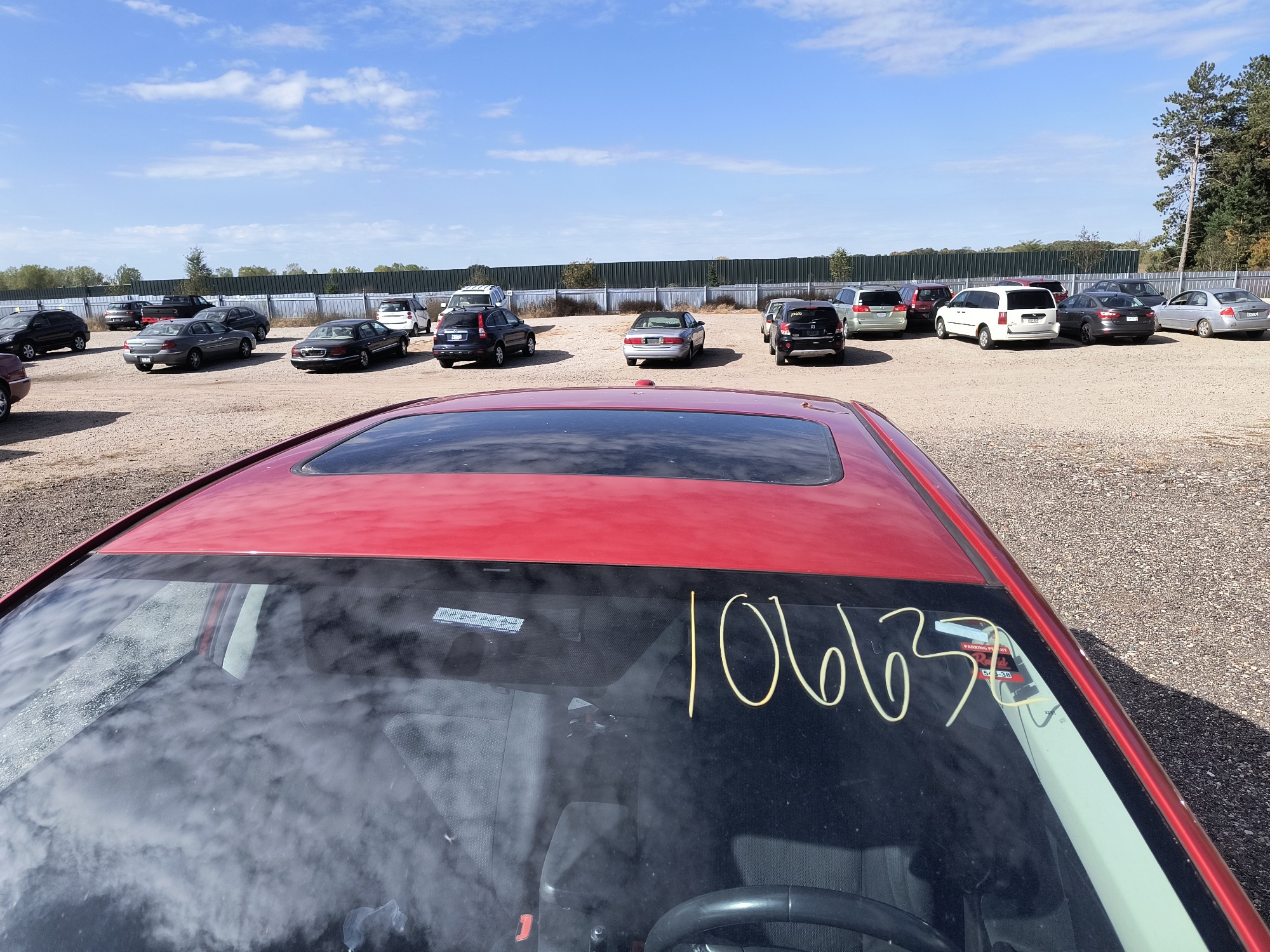 2009 toyota corolla base-4-speed-at with 195594 miles for sale near Elk River, Minnesota 106632_11_roof.jpg