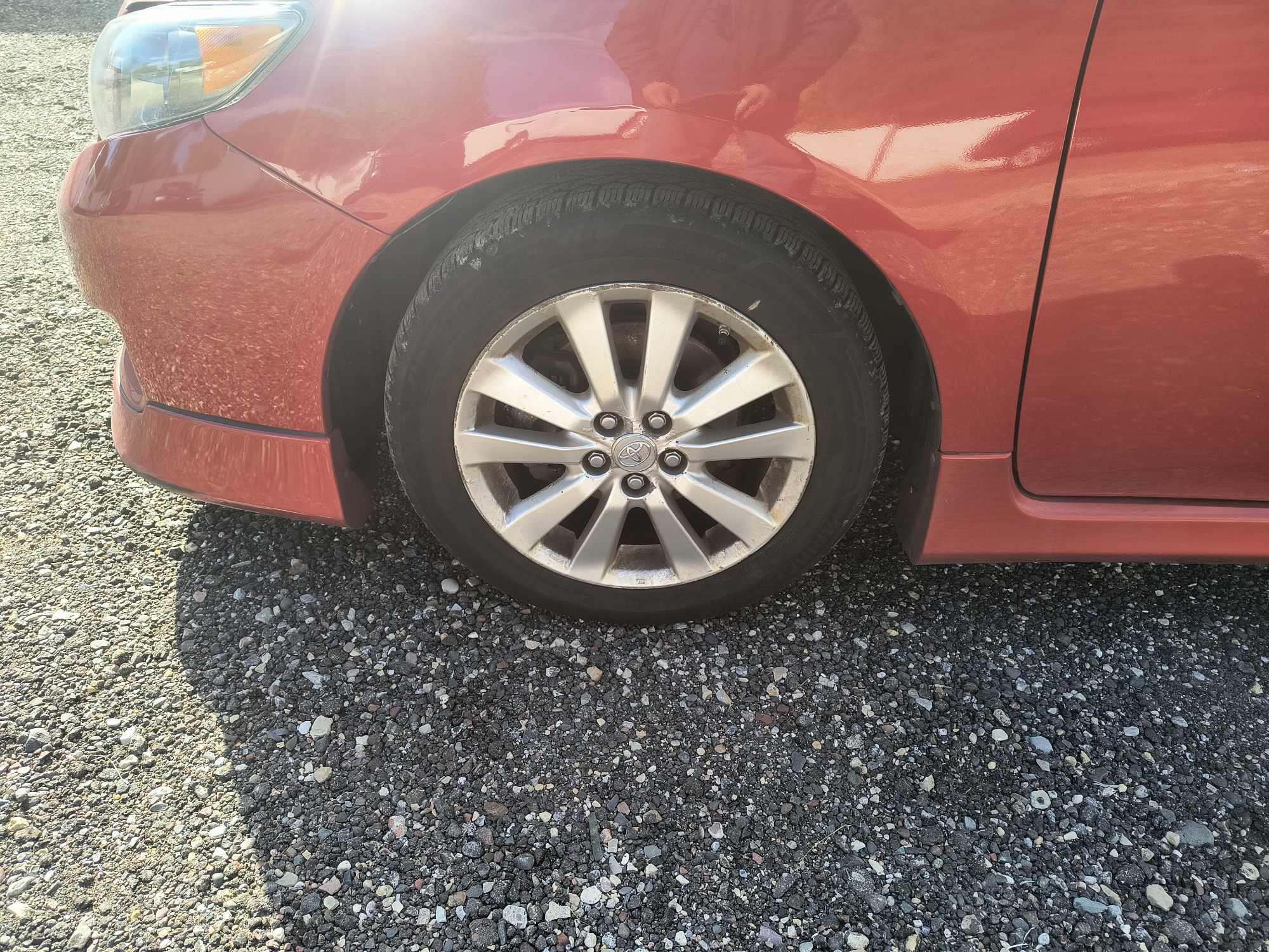 2009 toyota corolla base-4-speed-at with 195594 miles for sale near Elk River, Minnesota 106632_12_drv_front_wheel.jpg
