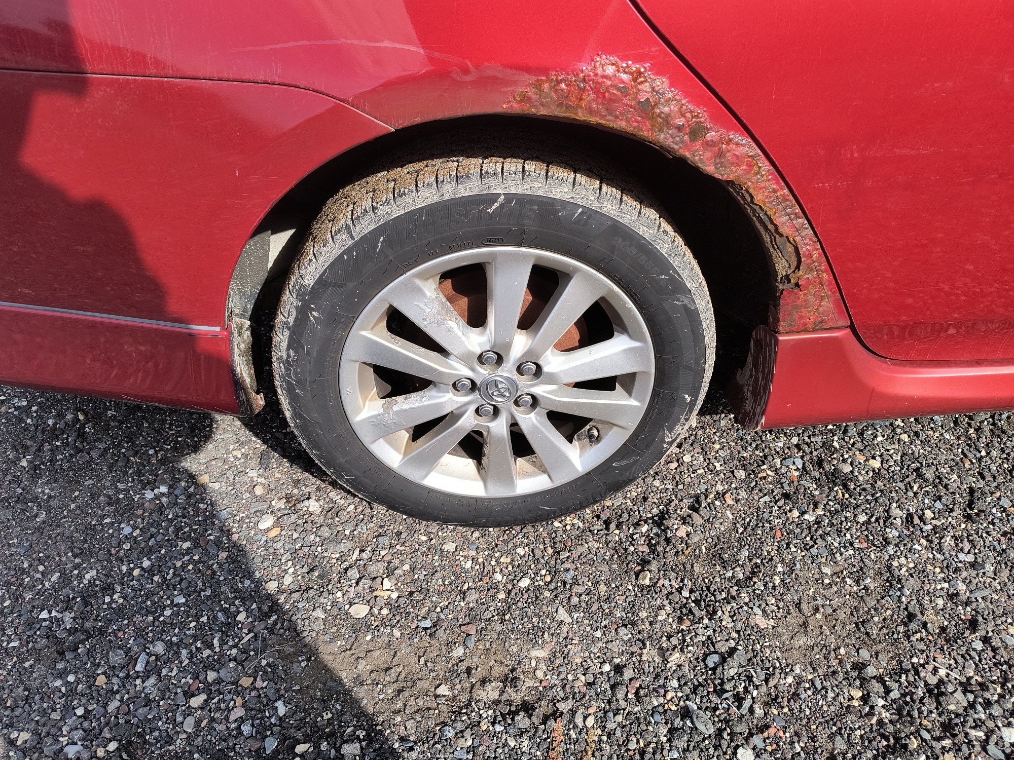 2009 toyota corolla base-4-speed-at with 195594 miles for sale near Elk River, Minnesota 106632_14_rear_pass_wheel.jpg