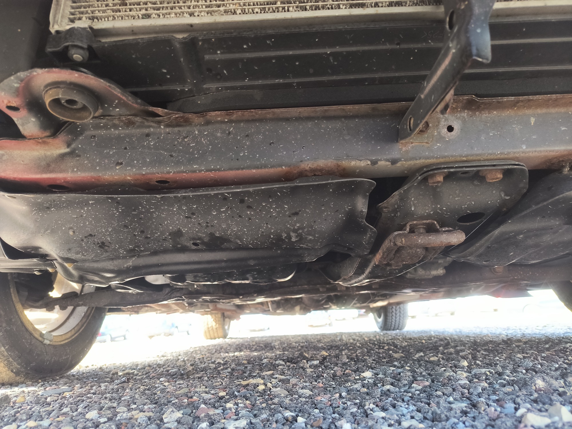 2009 toyota corolla base-4-speed-at with 195594 miles for sale near Elk River, Minnesota 106632_16_undercar_front.jpg