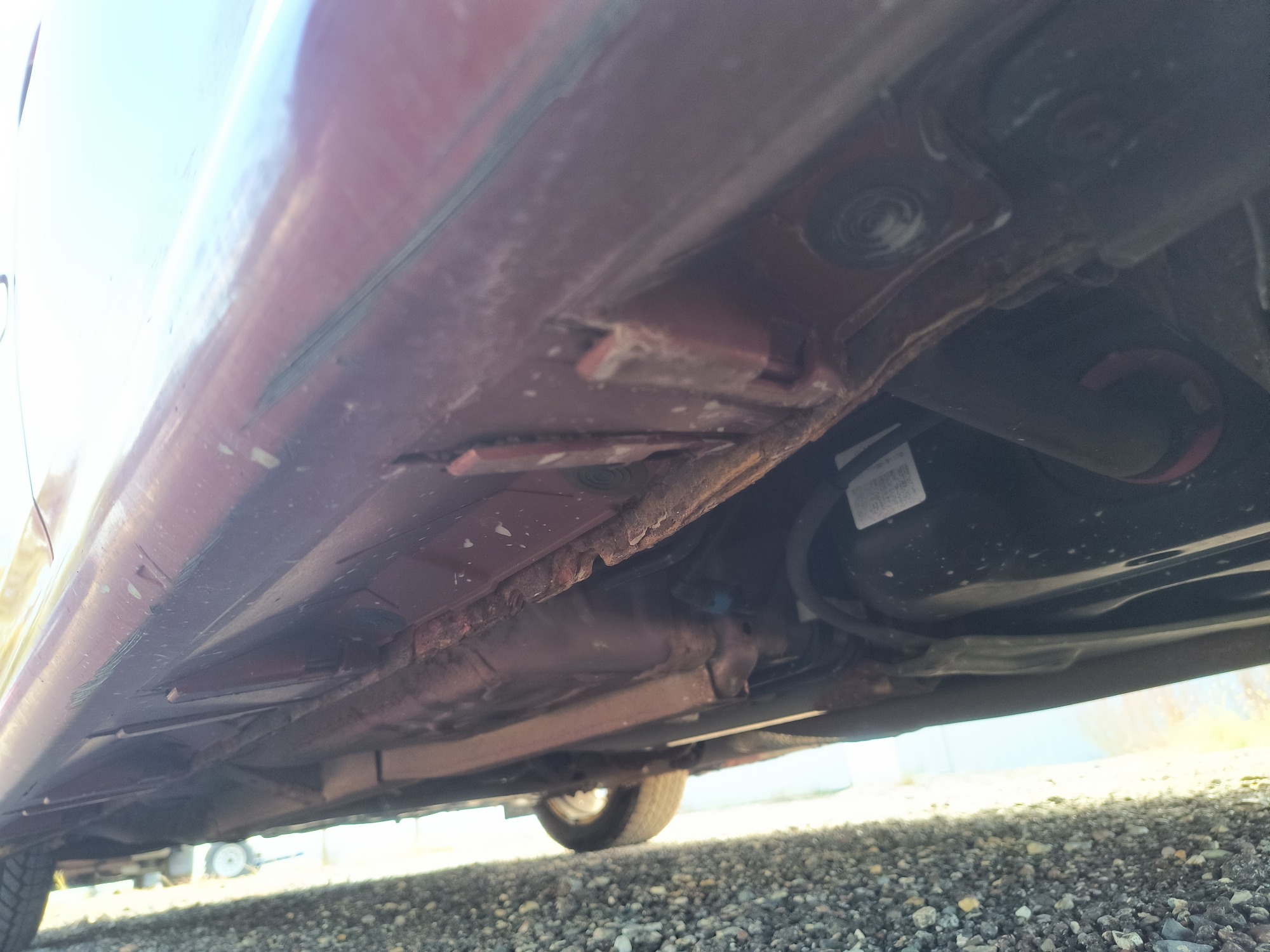 2009 toyota corolla base-4-speed-at with 195594 miles for sale near Elk River, Minnesota 106632_18_undercar_rear_drv.jpg