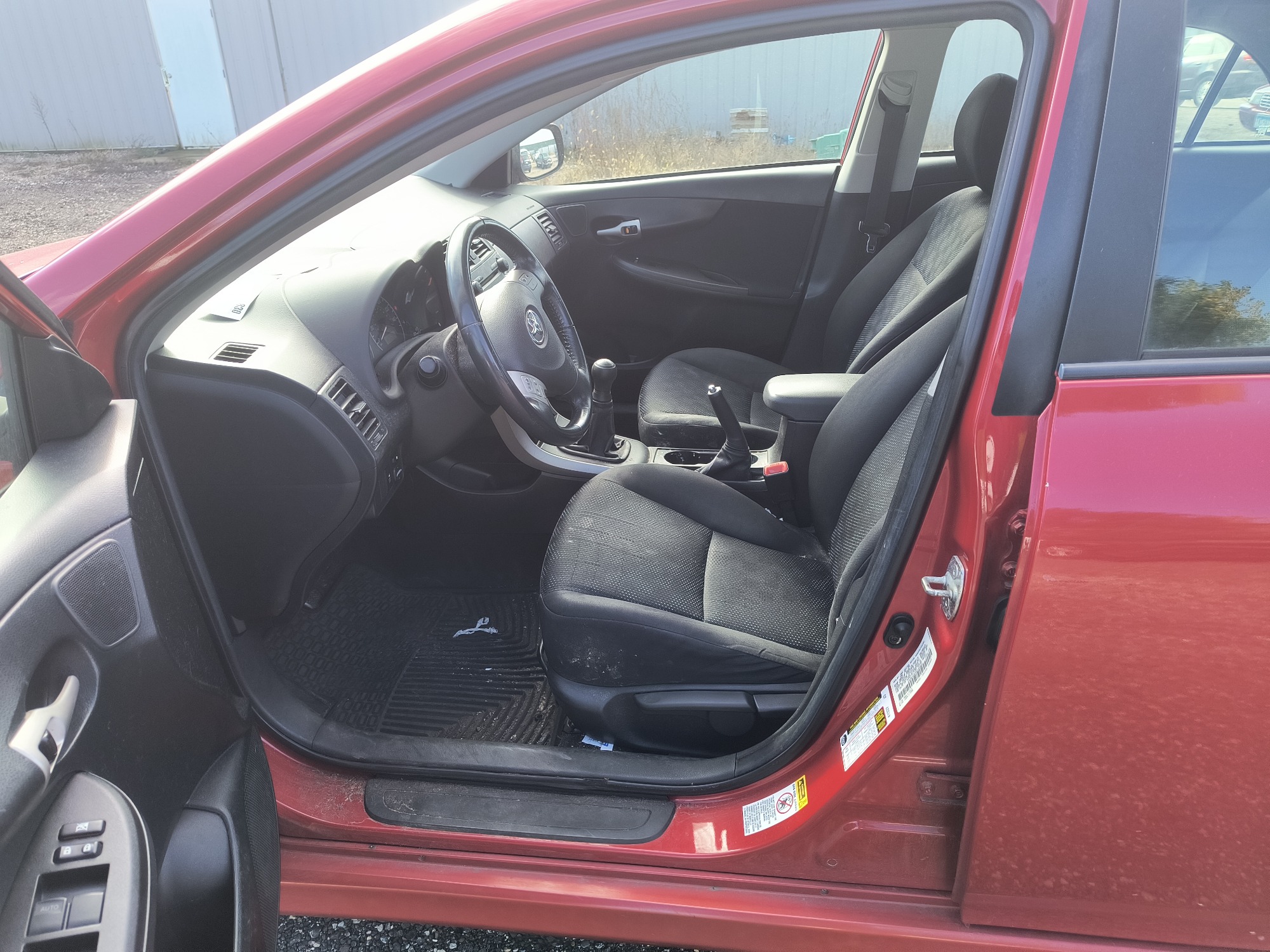 2009 toyota corolla base-4-speed-at with 195594 miles for sale near Elk River, Minnesota 106632_22_driver_seat.jpg