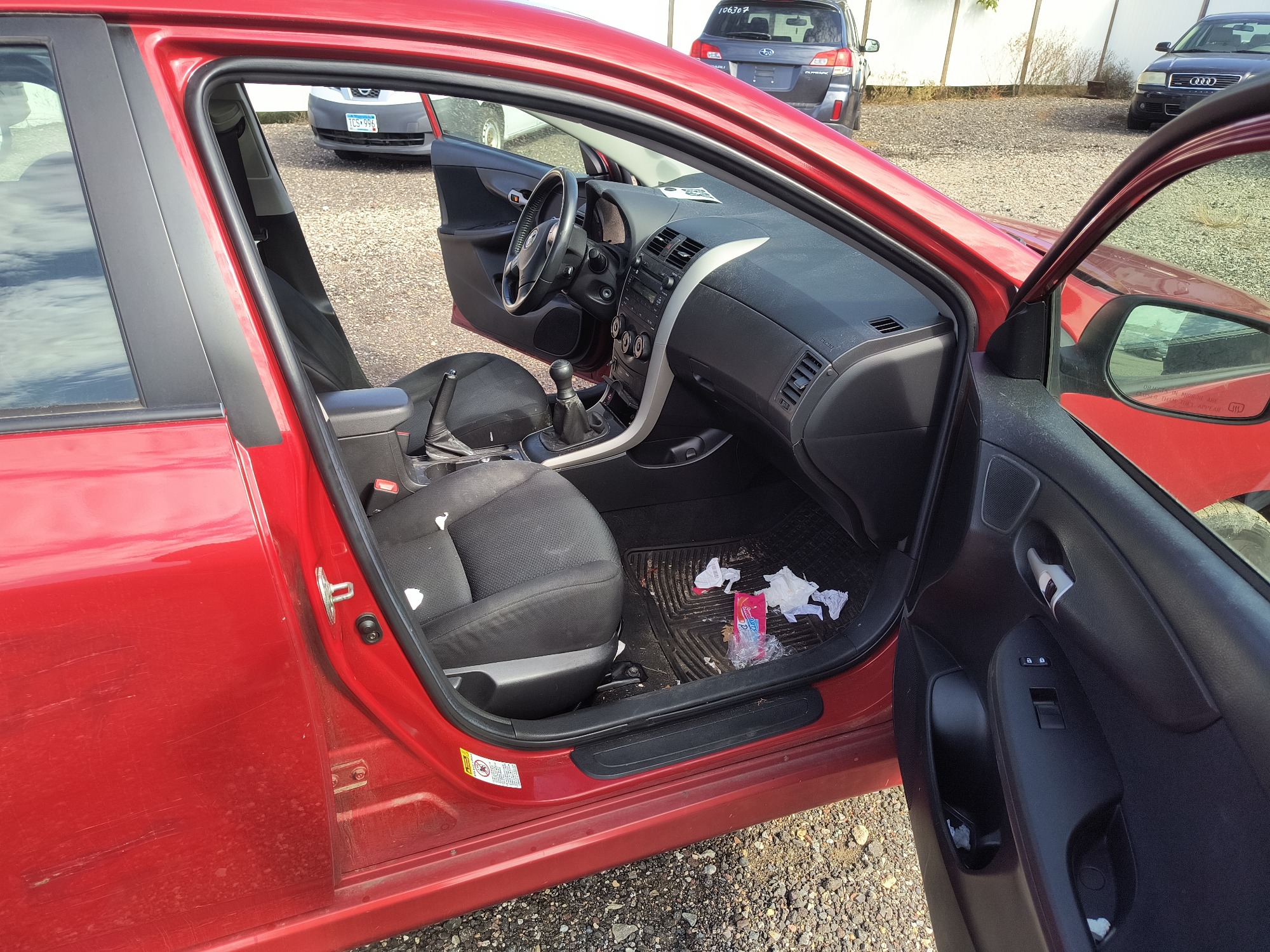 2009 toyota corolla base-4-speed-at with 195594 miles for sale near Elk River, Minnesota 106632_31_passenger_seat.jpg