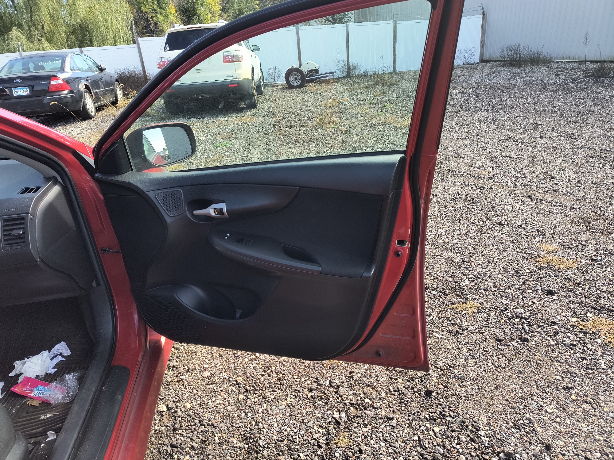 2009 toyota corolla base-4-speed-at with 195594 miles for sale near Elk River, Minnesota 106632_32_passenger_door_panel.jpg