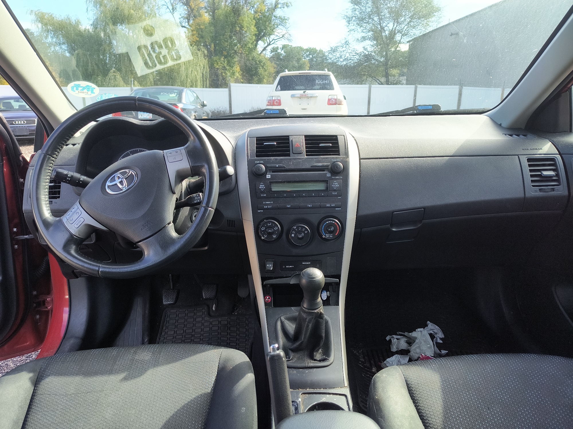 2009 toyota corolla base-4-speed-at with 195594 miles for sale near Elk River, Minnesota 106632_34_whole_dash.jpg