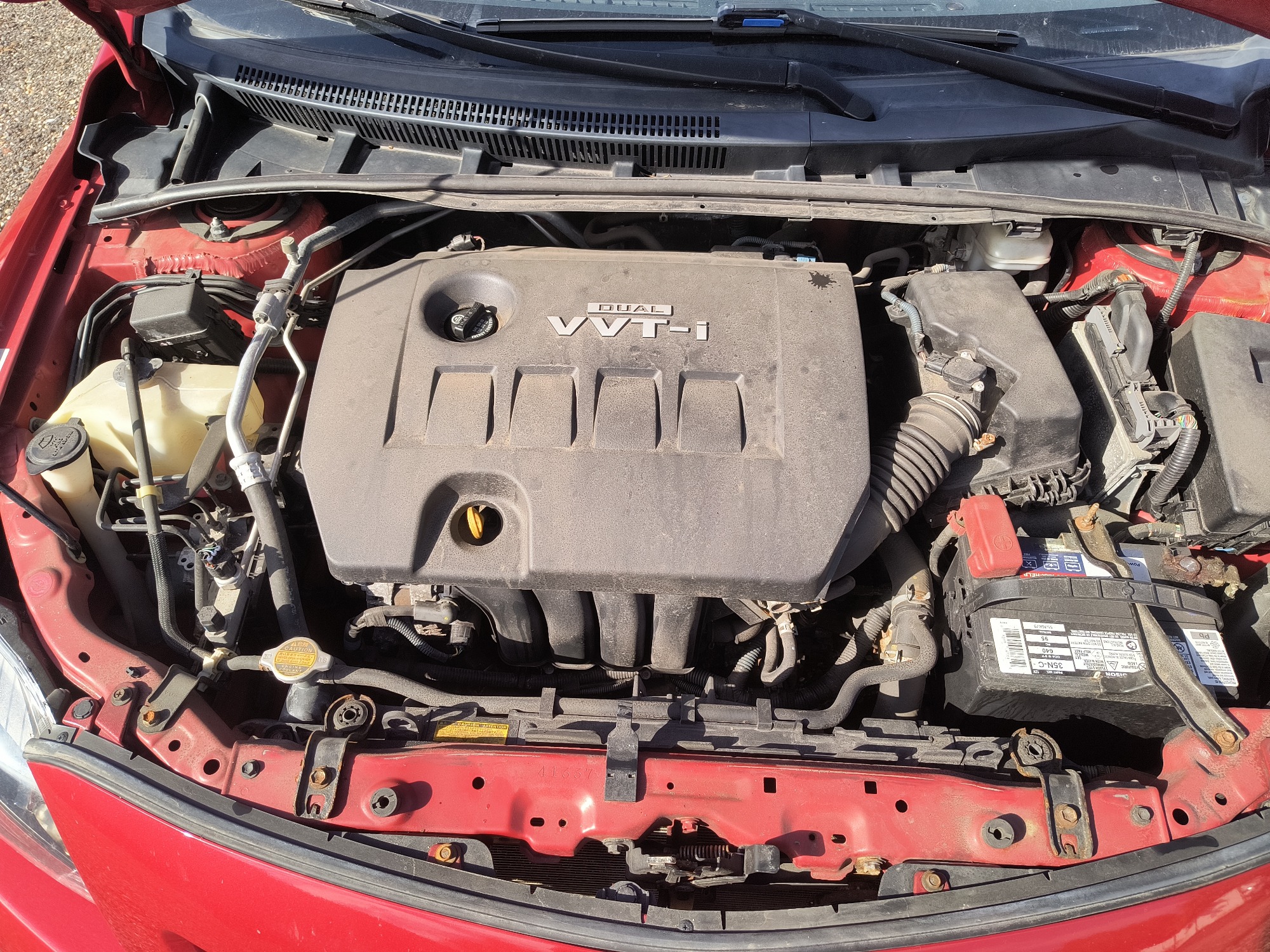 2009 toyota corolla base-4-speed-at with 195594 miles for sale near Elk River, Minnesota 106632_49_engine_bay.jpg