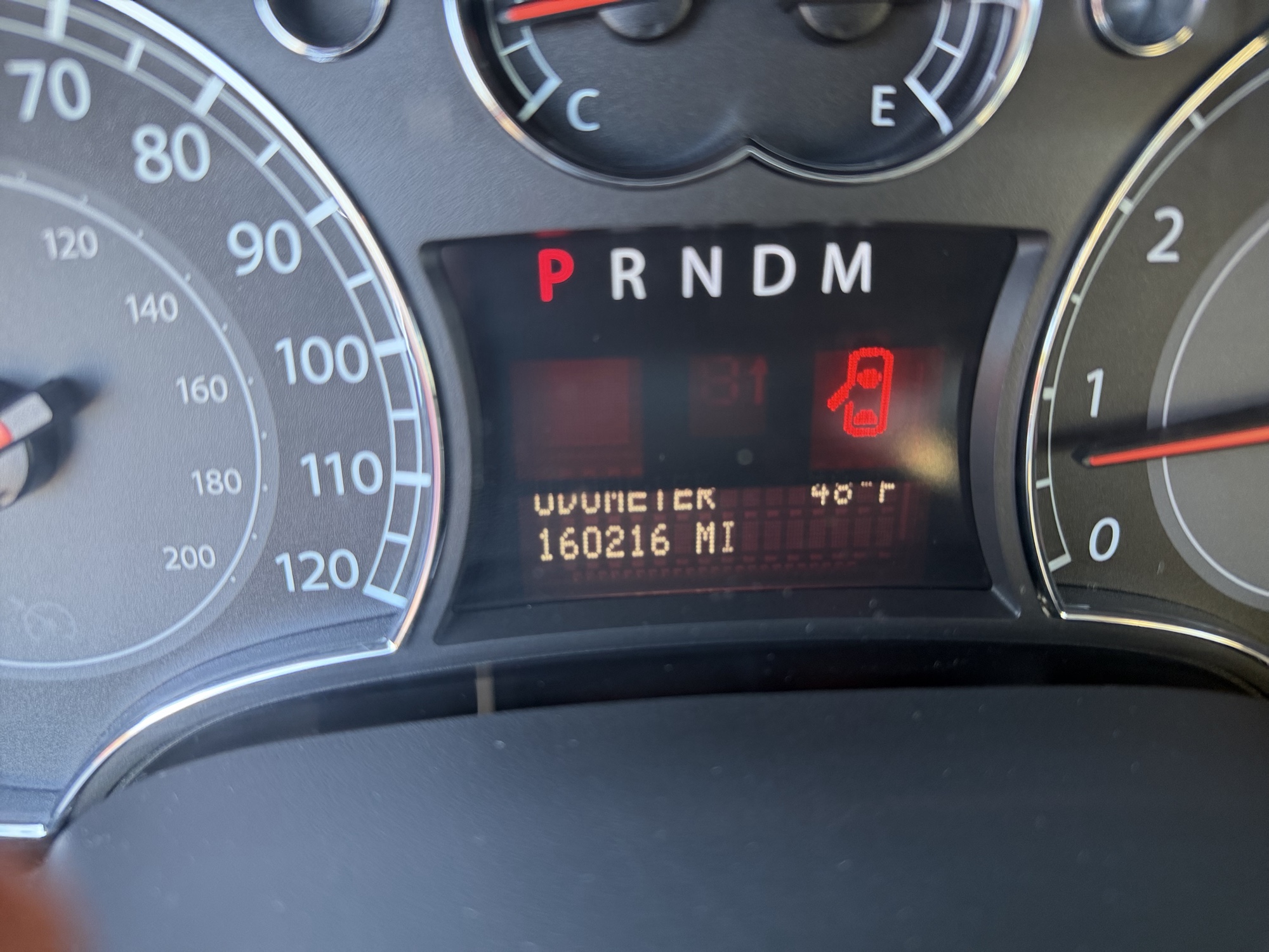 2008 suzuki xl-7 limited with 160216 miles for sale near Elk River, Minnesota 106633_44_mileage_closeup.jpg