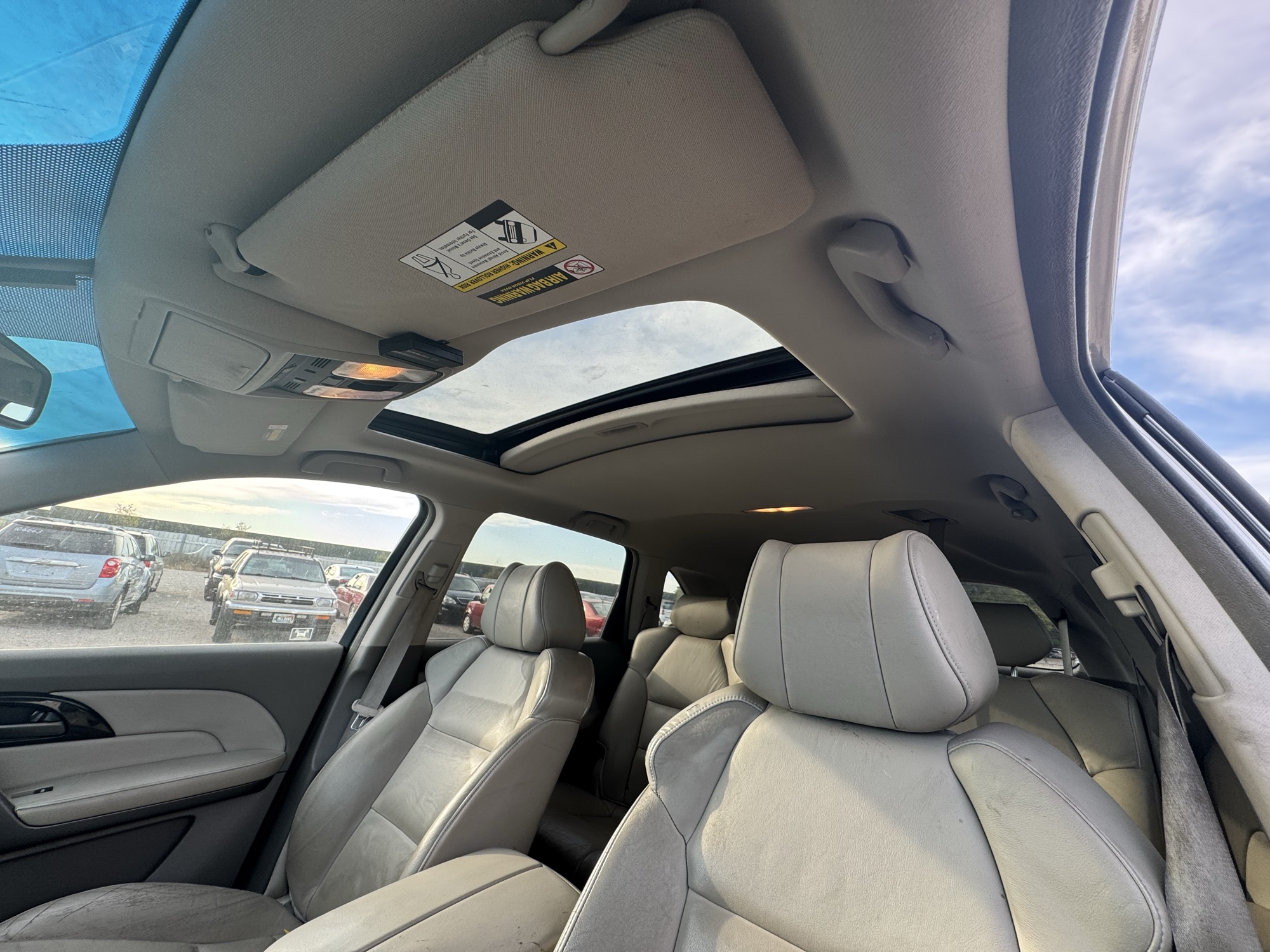 2009 acura mdx base with 225584 miles for sale near Elk River, Minnesota 106635_35_headliner_sunroof.jpg